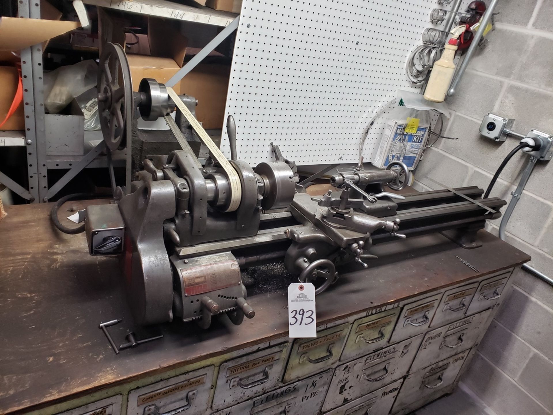 South Bend Lathe, 9" Precision Lathe, 4'5" Bed Length M# A | Rig Fee: $35