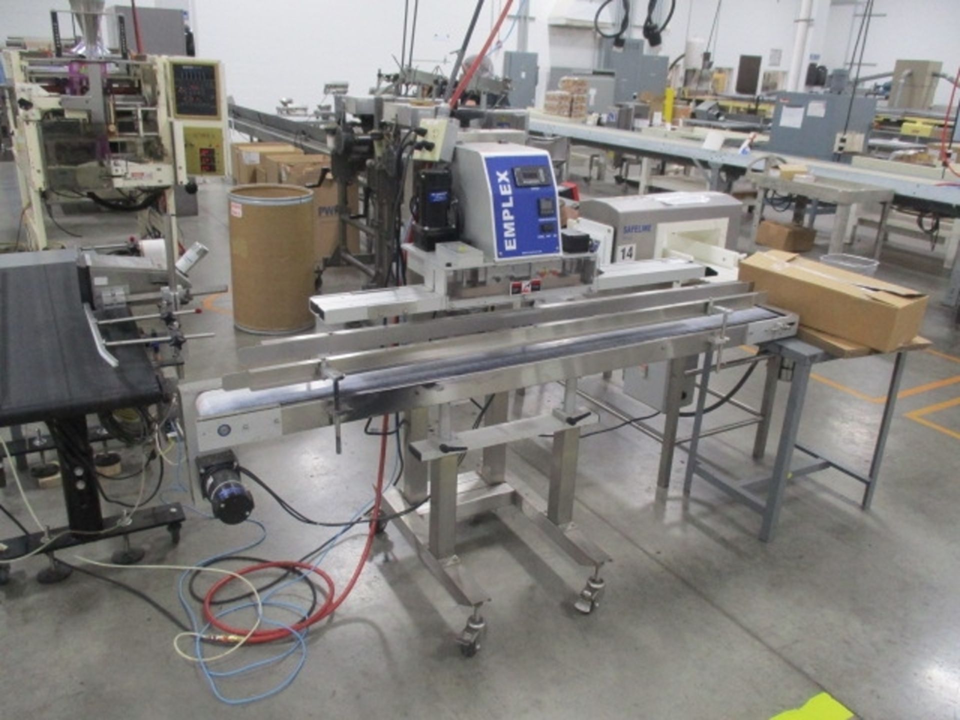 Emplex Model MPS6500-M 52" Continuous Bag Sealer, S/N 07/018272; Portable, Stain | Rig Fee: $100 - Image 3 of 5