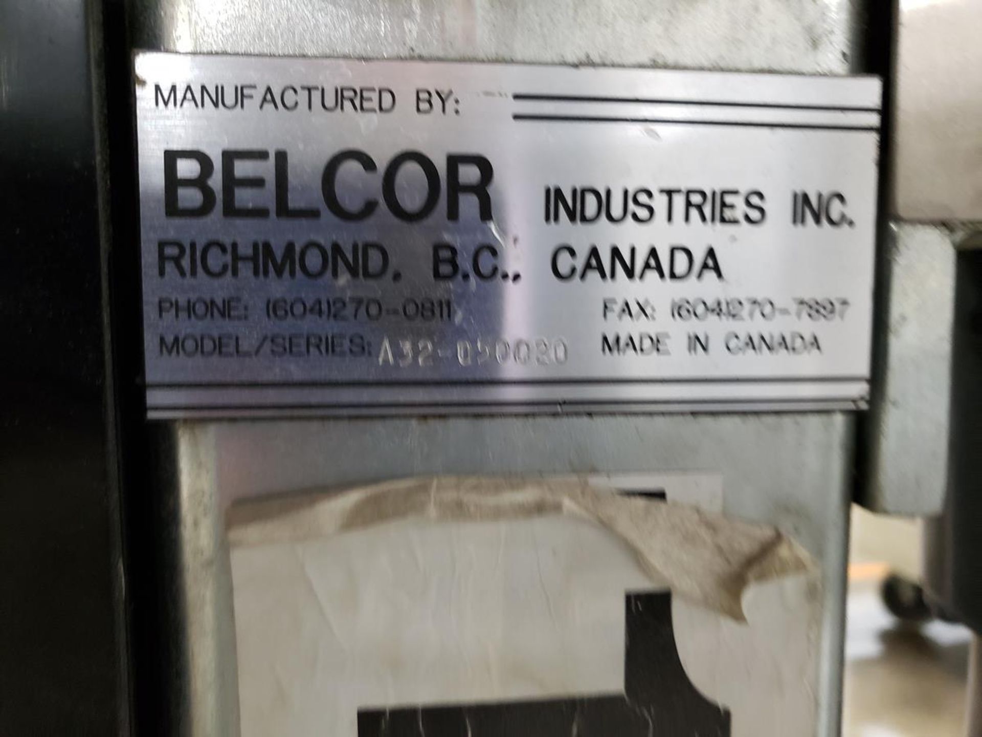 Belcor Model A32 32"D Rotary Accumulation Table, S/N A32-050020, Asset #15, (200 | Rig Fee: $50 - Image 2 of 2