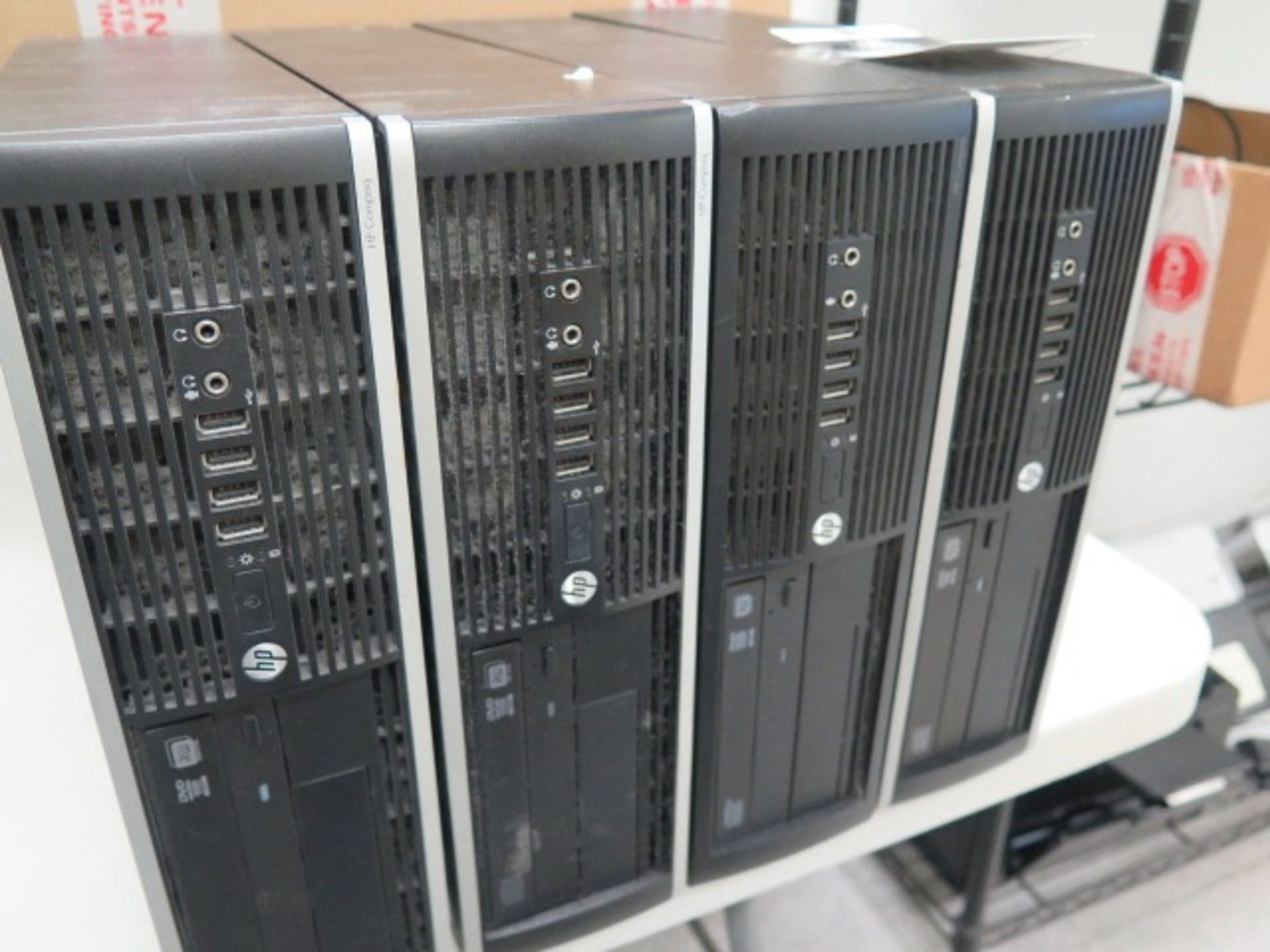 Dell Optiplex 7020 and Optiplex 5070 Computers, HP Compaq Computers (8) w/ Monitors | Rig Fee: $75 - Image 6 of 9
