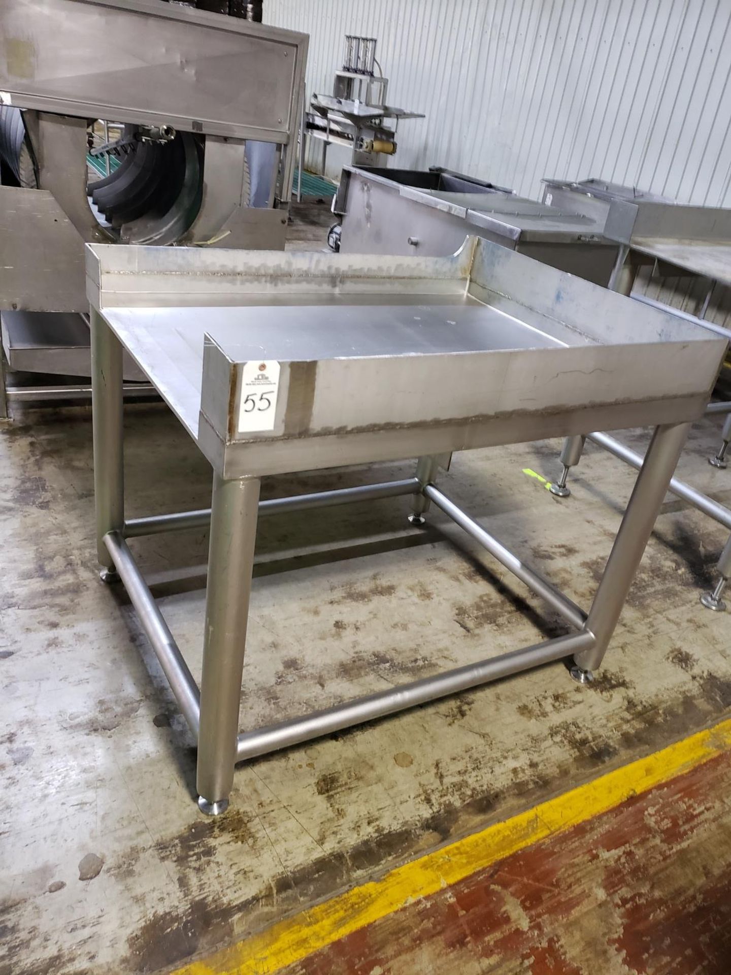 Stainless Steel Tote Platform | Rig Fee: $100