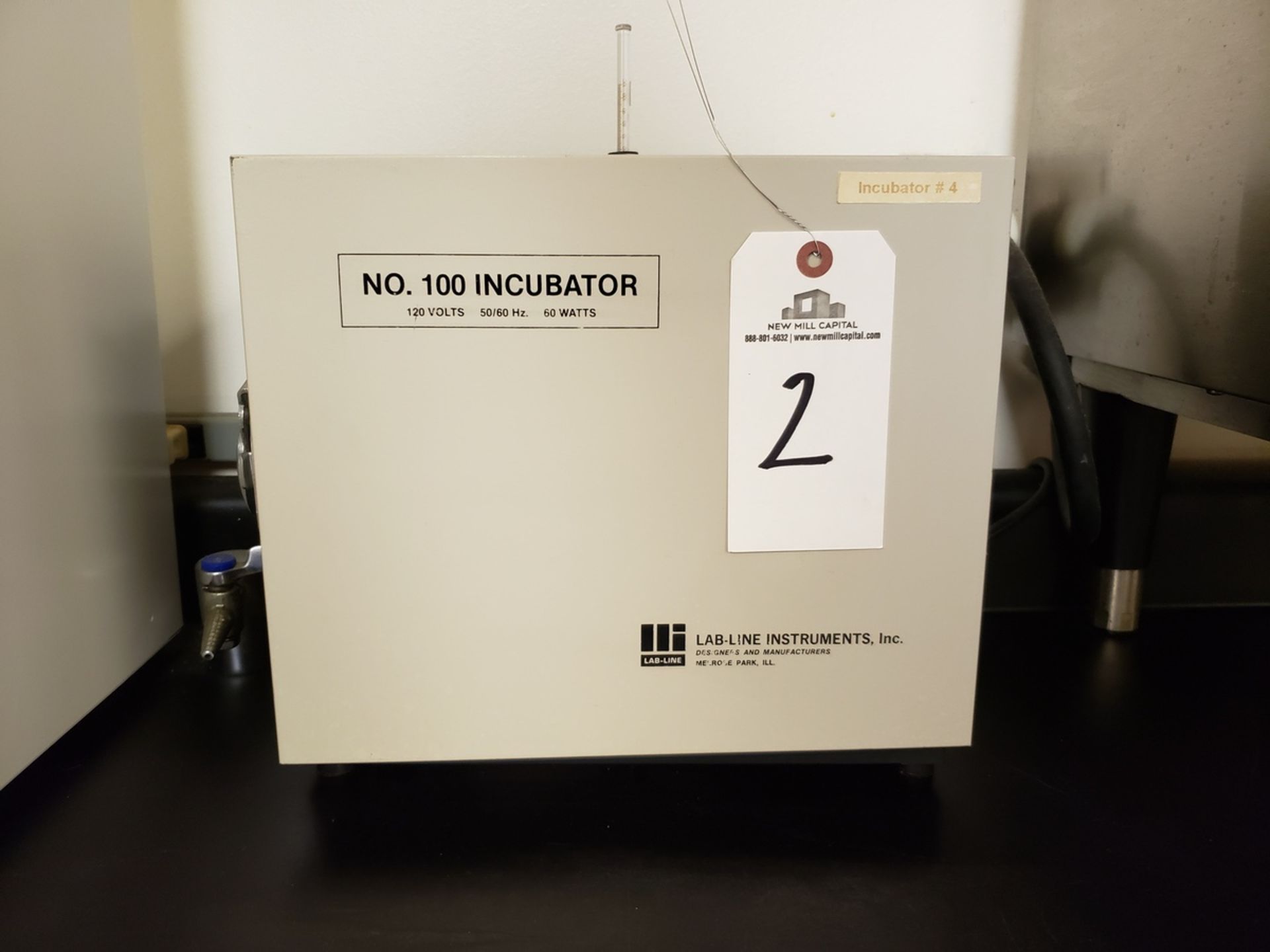 Lab-Line Incubator, M# 100, S/N 0492-0261 | Rig Fee: $75