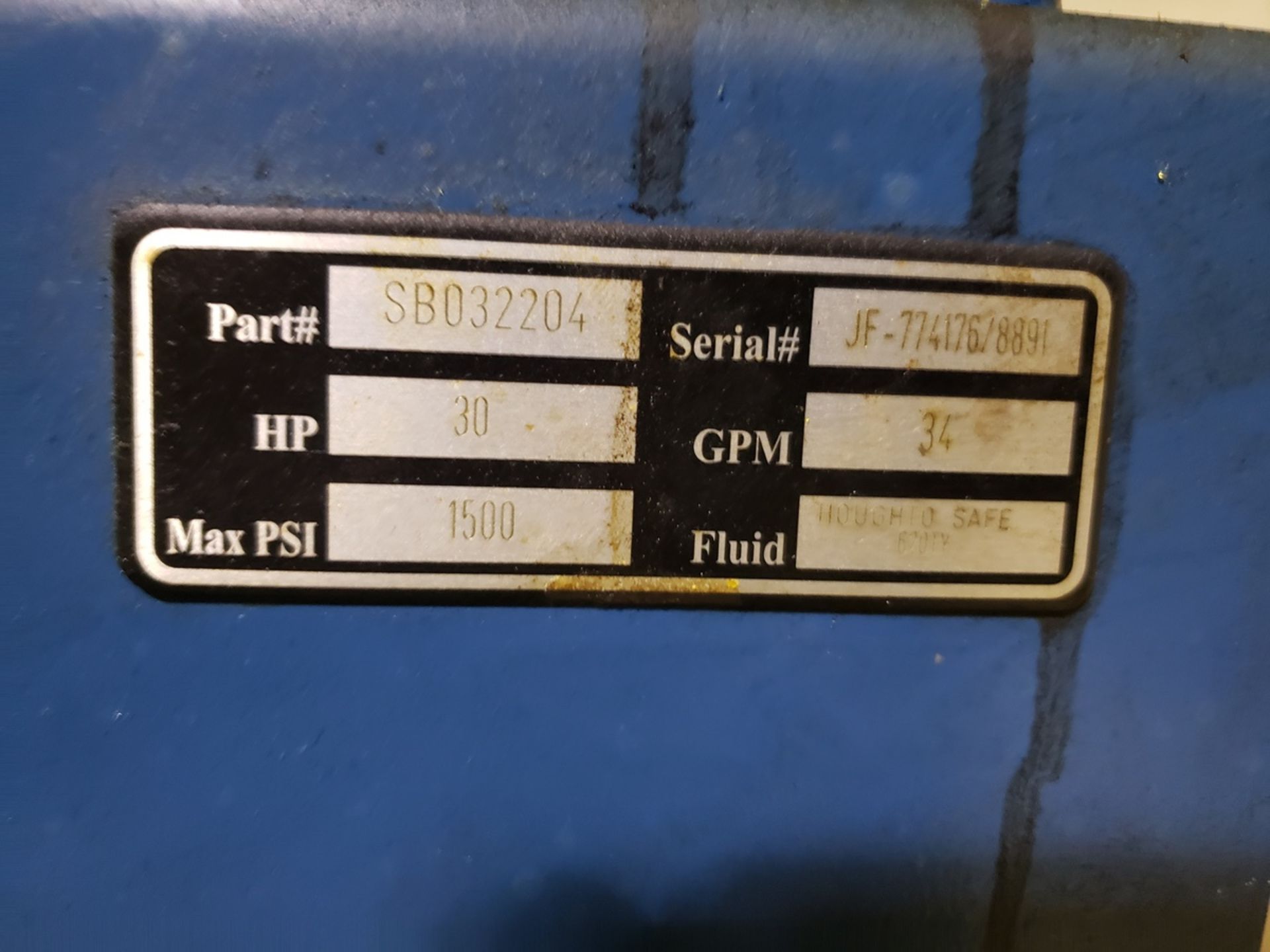 30 HP Hydraulic Power System, (No Pump) | Rig Fee: $450 - Image 2 of 3