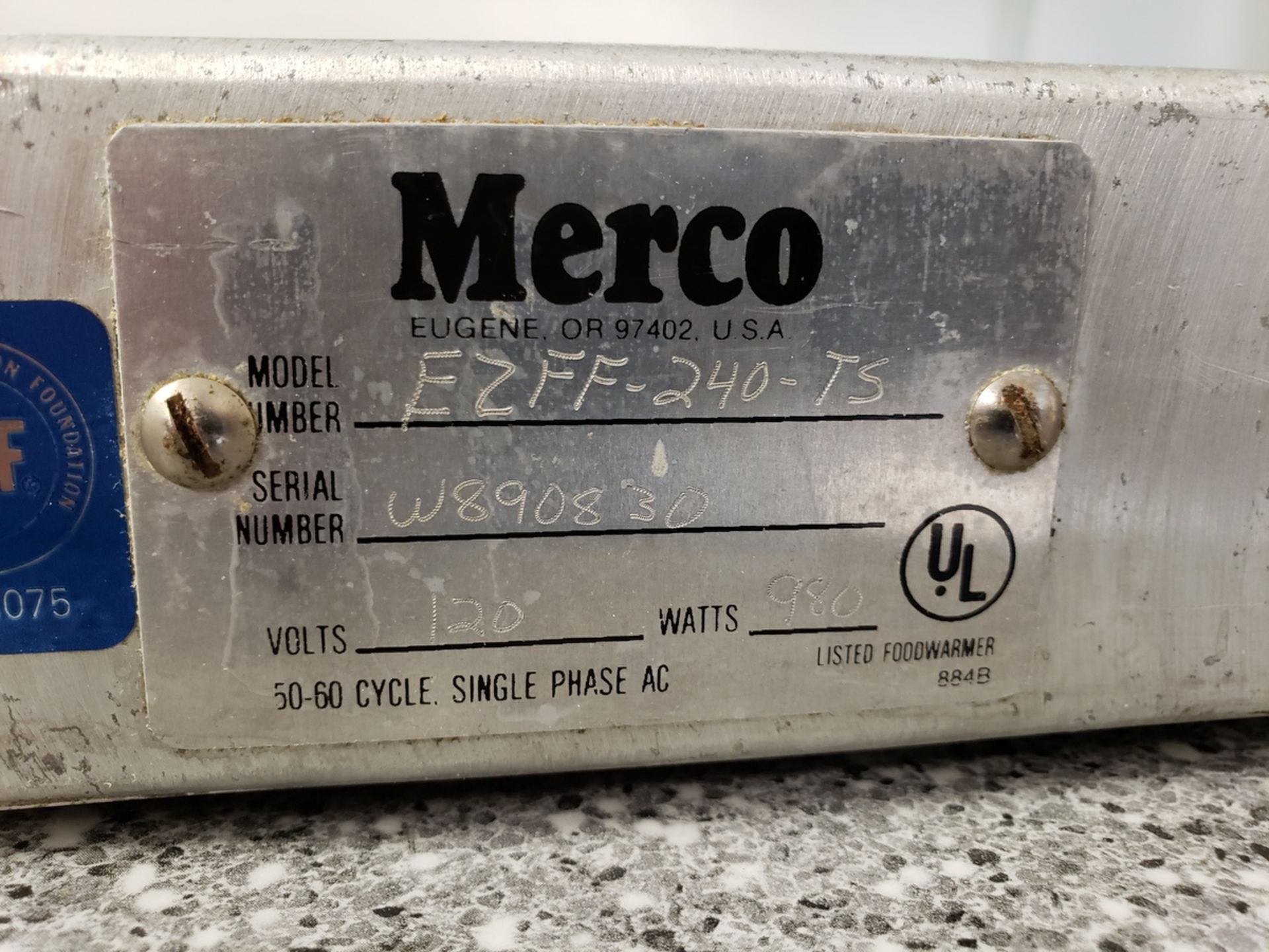 Merco Infra Red Food Warmer | Rig Fee: $50 or HC - Image 2 of 2