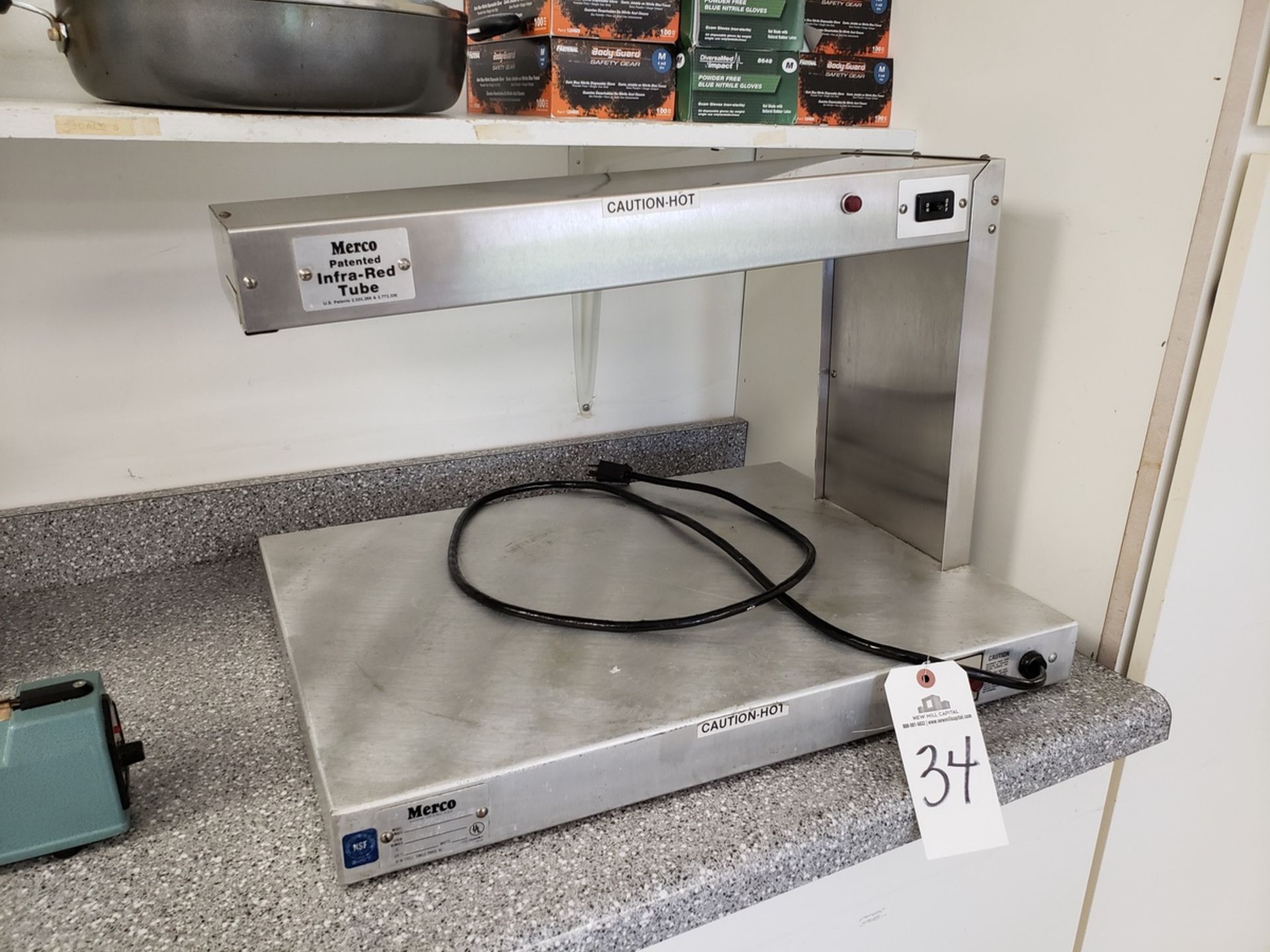 Merco Infra Red Food Warmer | Rig Fee: $50 or HC