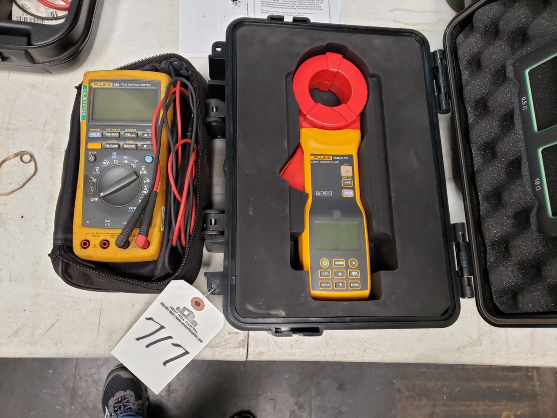 Lot of (2) Fluke Electrical Meters | Rig Fee No Charge