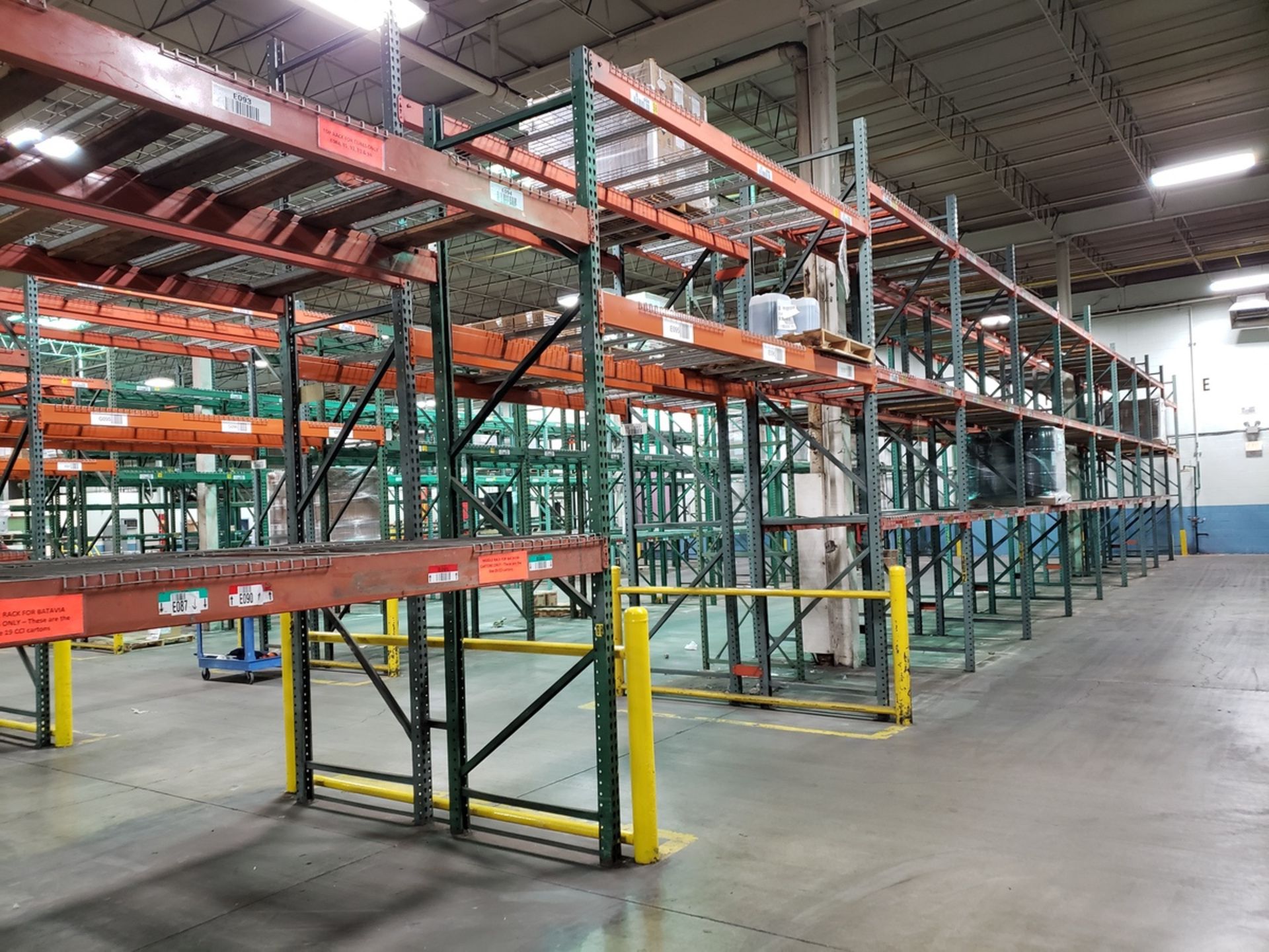 Pallet Rack Section, W/ (27) 42" X 15' Uprights, (4) 4' Beams, (1 - Subj to Bulk | Rig Fee: See Desc - Image 2 of 2