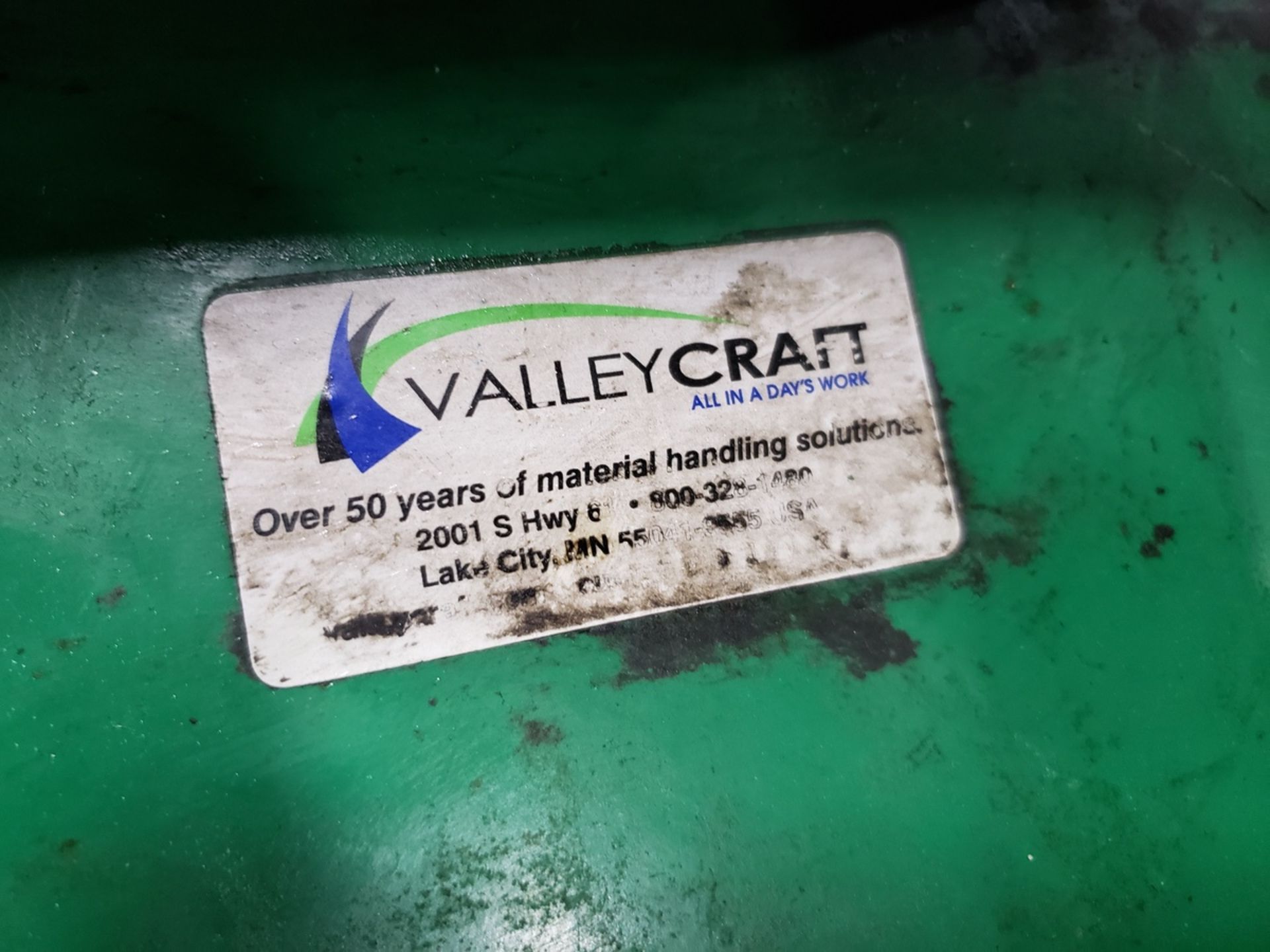 Valley Craft Roto-Lift Drum Handler, Cap. 800 lbs., M# 8566A | Rig Fee $25 - Image 2 of 3