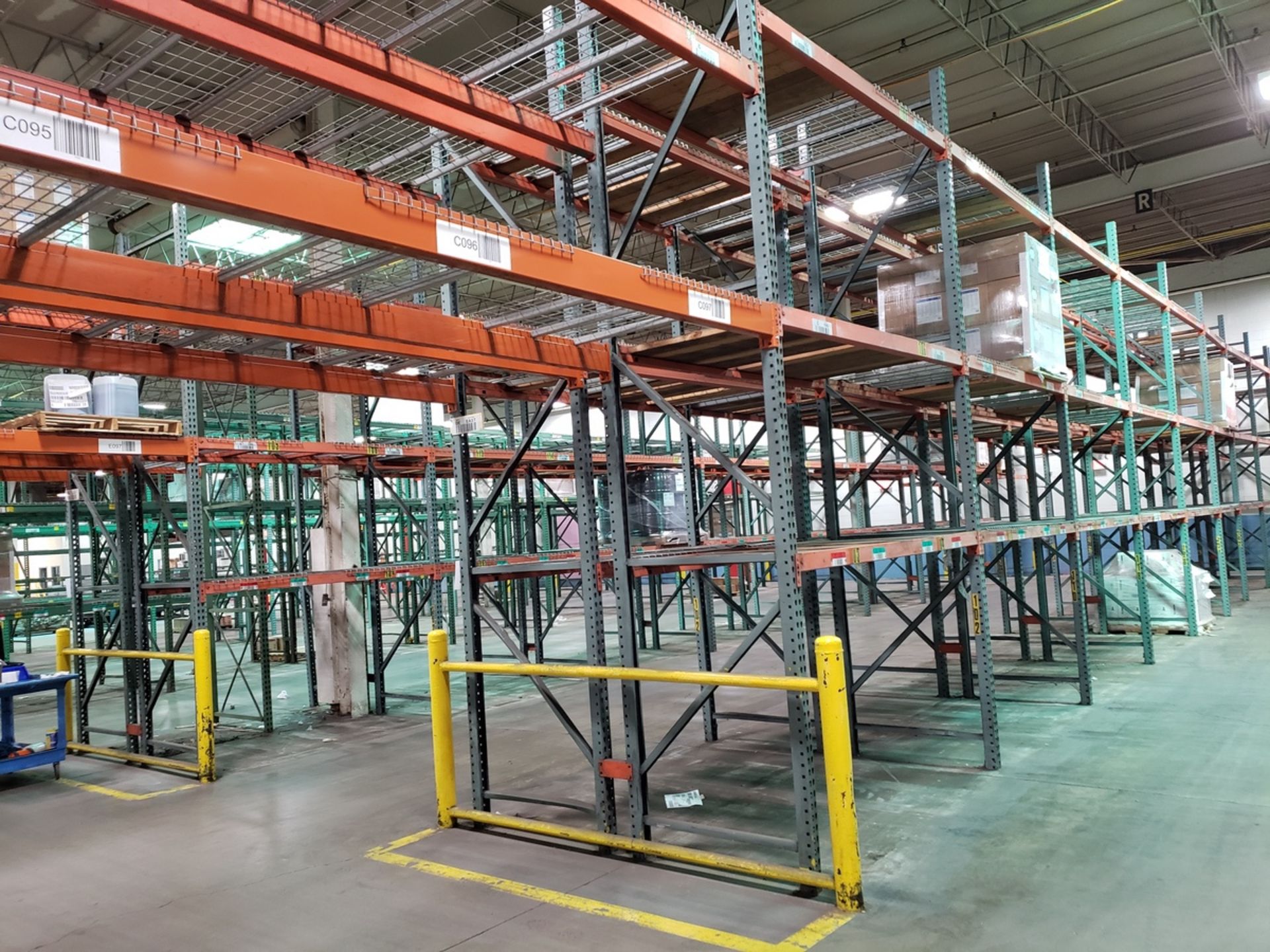 Pallet Rack Section, W/ (24) 42" X 15' Uprights, (23) 42" X 12' U - Subj to Bulk | Rig Fee: See Desc - Image 2 of 4