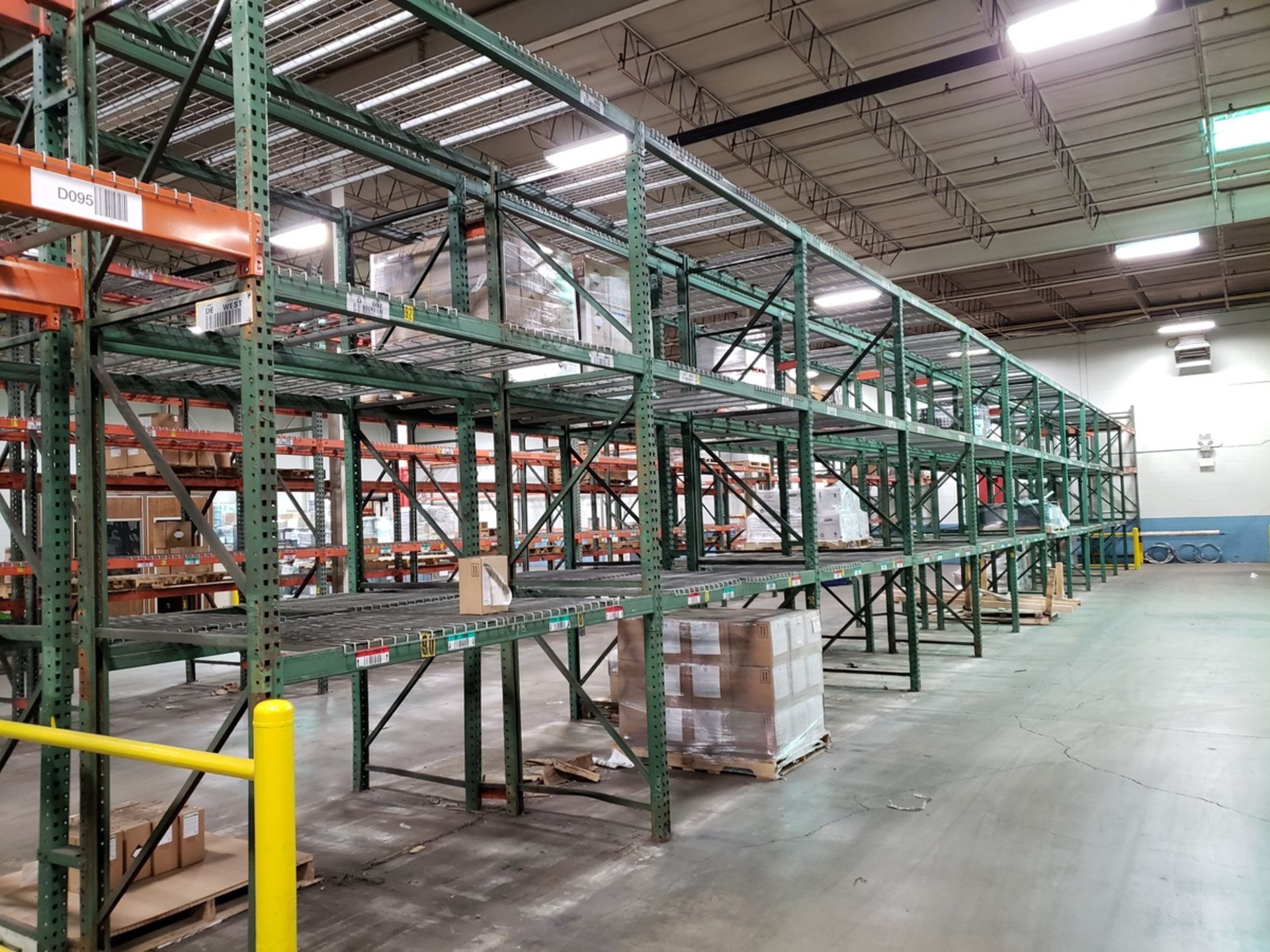 Pallet Rack Section, W/ (24) 42" X 15' Uprights, (23) 42" X 12' U - Subj to Bulk | Rig Fee: See Desc - Image 4 of 4