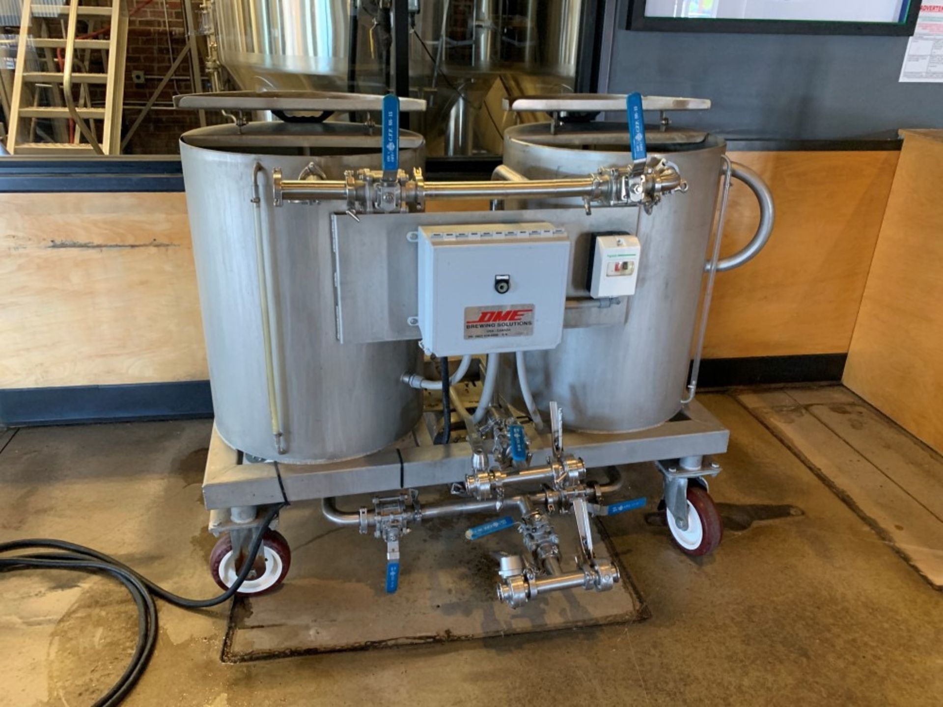 2014 DME Dual 50 Gal Tank CIP Unit, SN: B4063-24 - Subj to Bulk | Rig Fee: $275 - Image 21 of 21