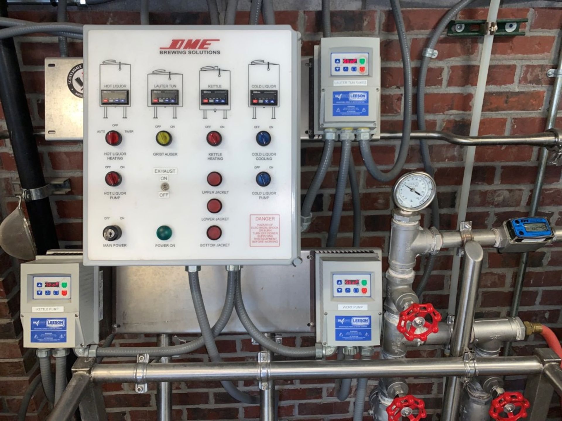 2014 DME 10 BBL Brewhouse, Includes Steam Jacketed Brew Kettle, Comb - Subj to Bulk | Rig Fee: $3500 - Image 19 of 42