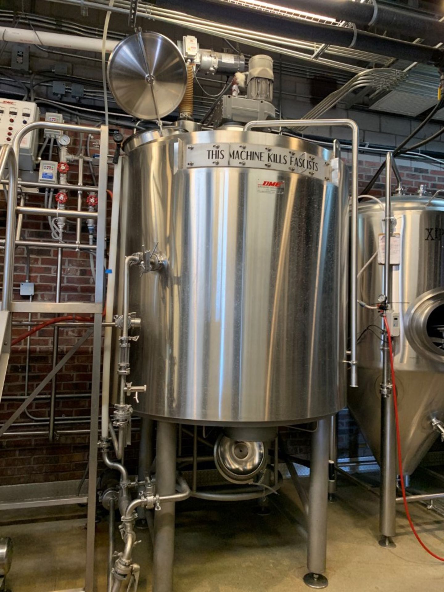 2014 DME 10 BBL Brewhouse, Includes Steam Jacketed Brew Kettle, Comb - Subj to Bulk | Rig Fee: $3500 - Image 2 of 42