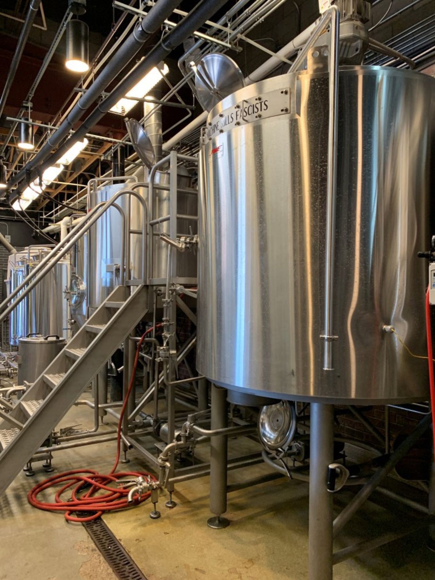 2014 DME 10 BBL Brewhouse, Includes Steam Jacketed Brew Kettle, Comb - Subj to Bulk | Rig Fee: $3500 - Image 42 of 42