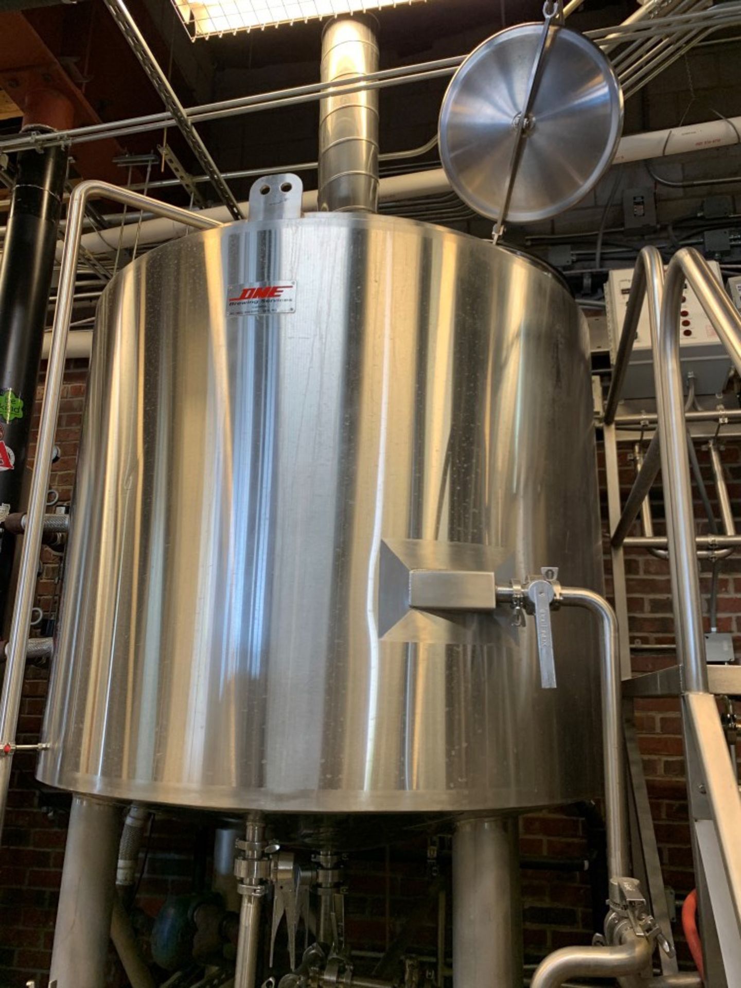 2014 DME 10 BBL Brewhouse, Includes Steam Jacketed Brew Kettle, Comb - Subj to Bulk | Rig Fee: $3500 - Image 3 of 42