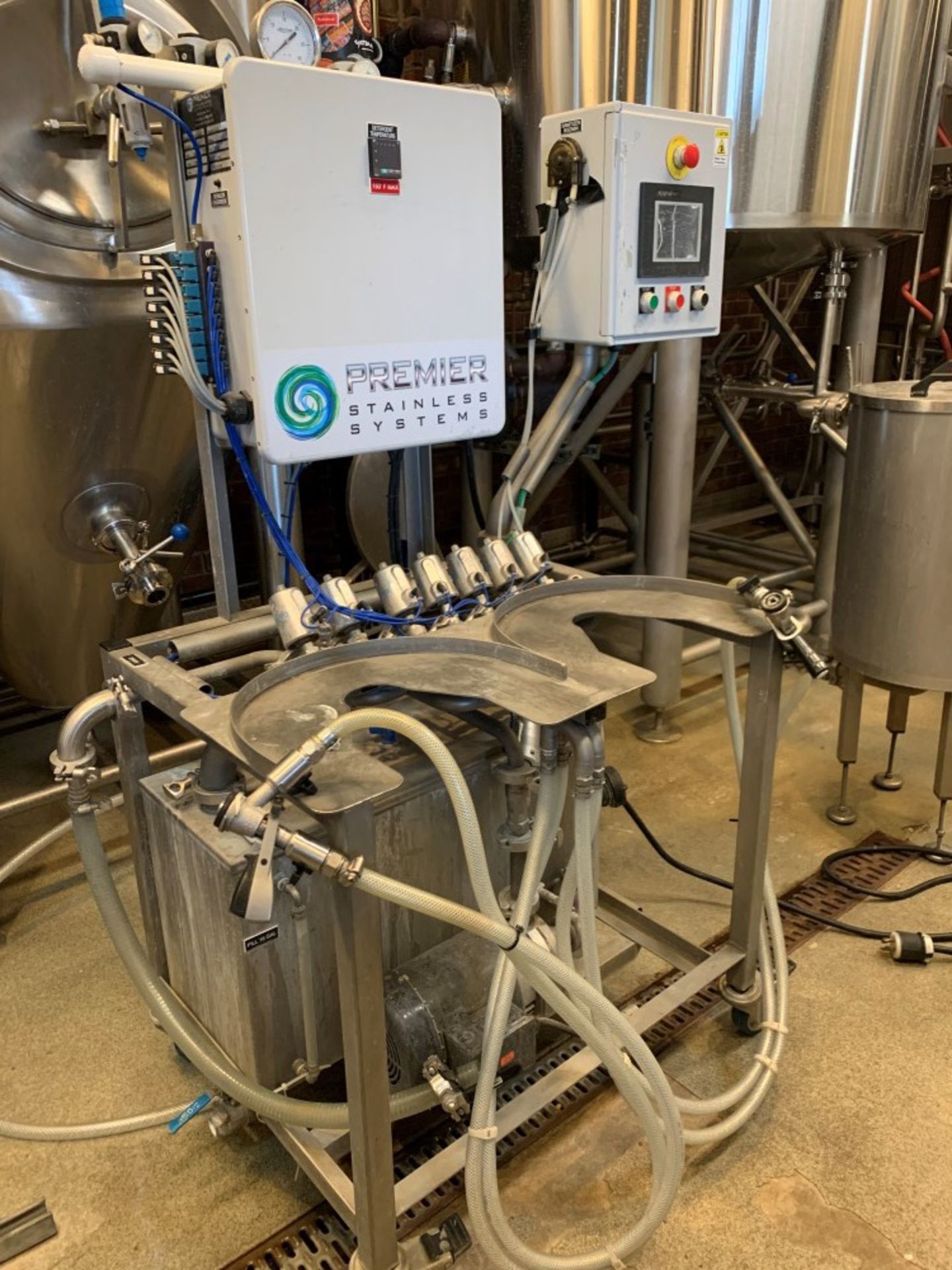 2014 Premier Stainless Model KW-SA-1V-CS Dual Station Keg Washer, 20 - Subj to Bulk | Rig Fee: $275