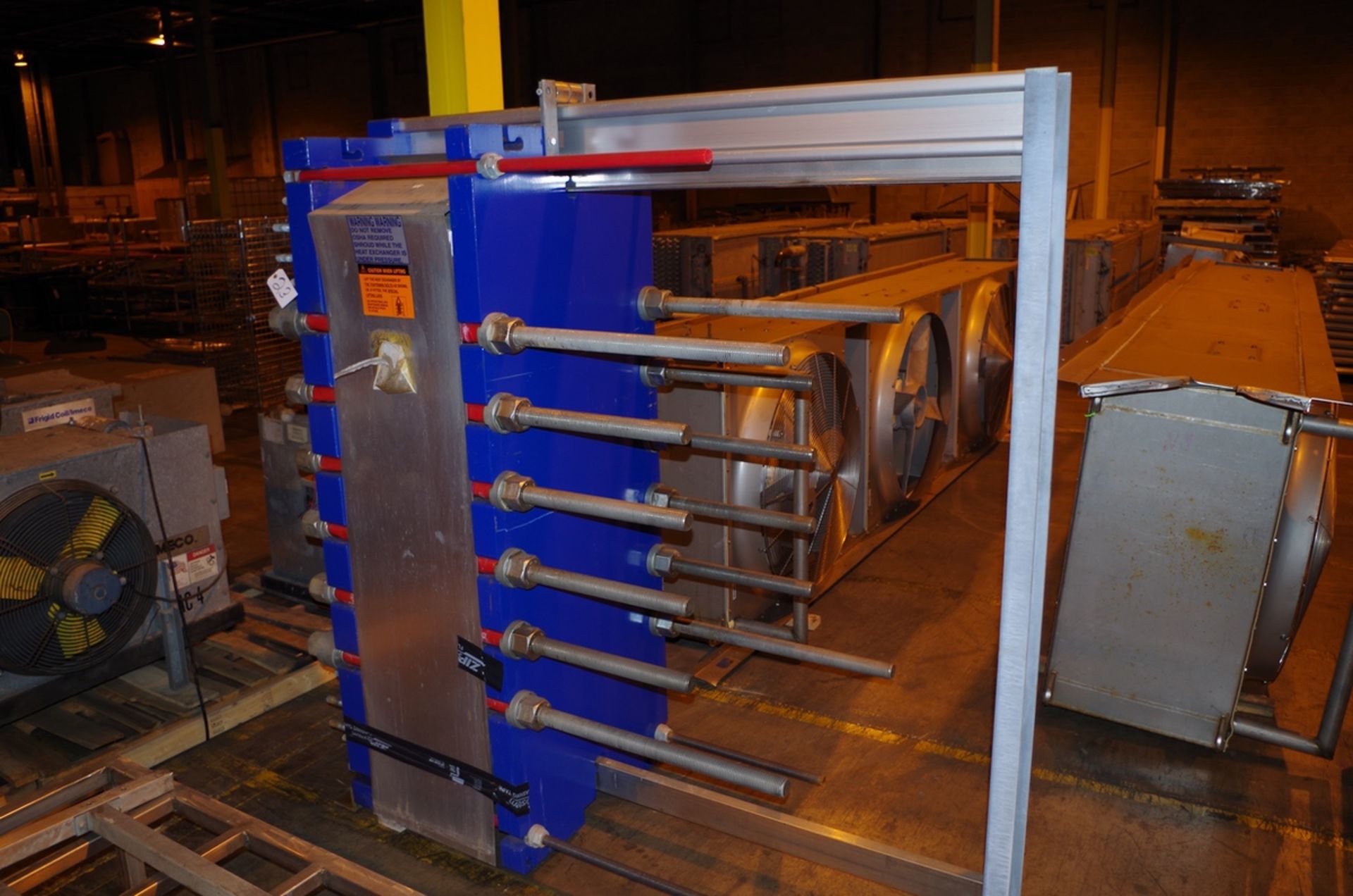 2010 Alfa Laval Plate Chiller, Model T20-BWFS, S/N 30112-51394, MAWP 150/250 PSI @ | Rig Fee: $75 - Image 2 of 2