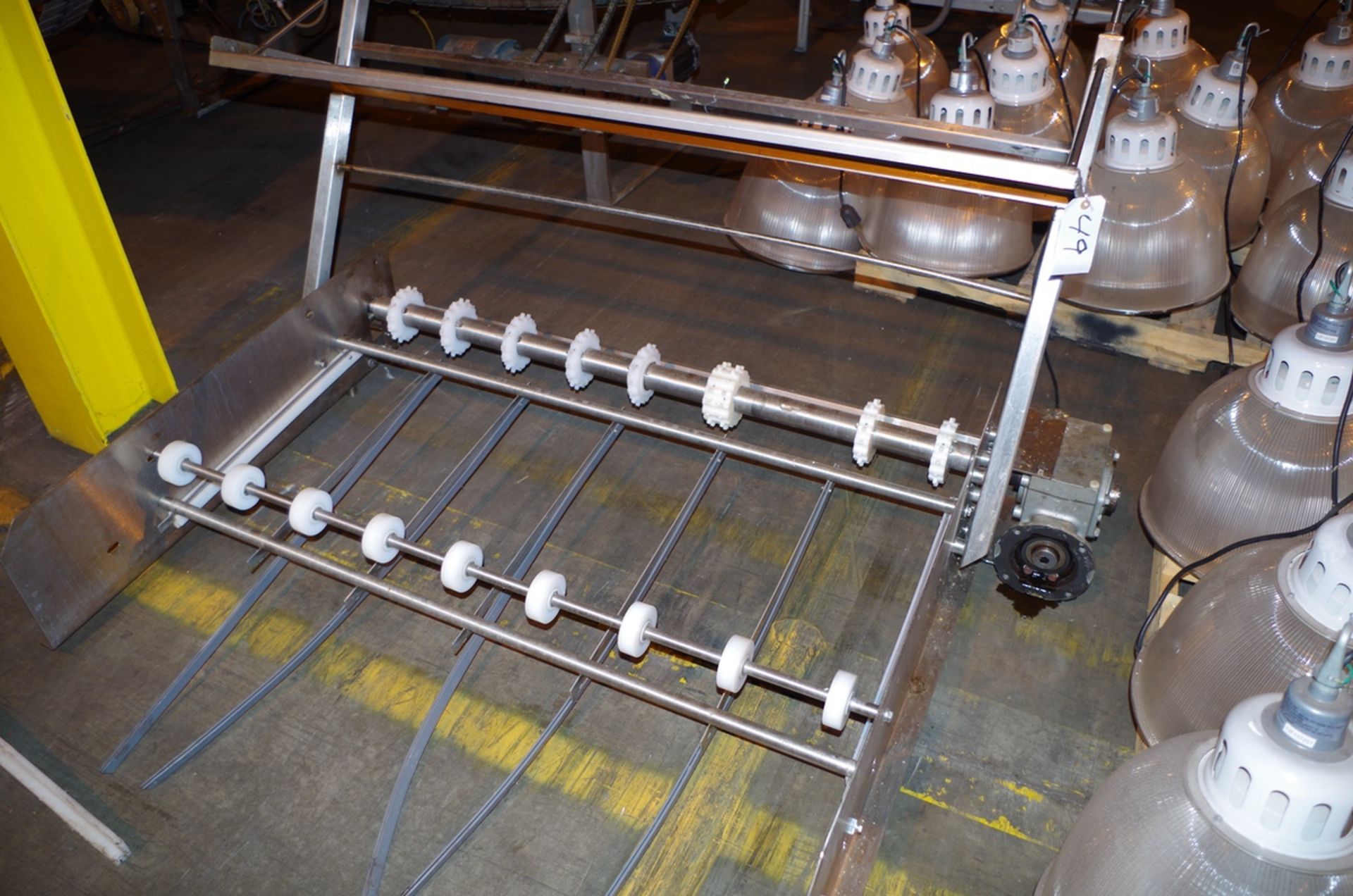 (2) Stainless Steel Infeed/Outfeed Conveyor Attachments | Rig Fee: $50