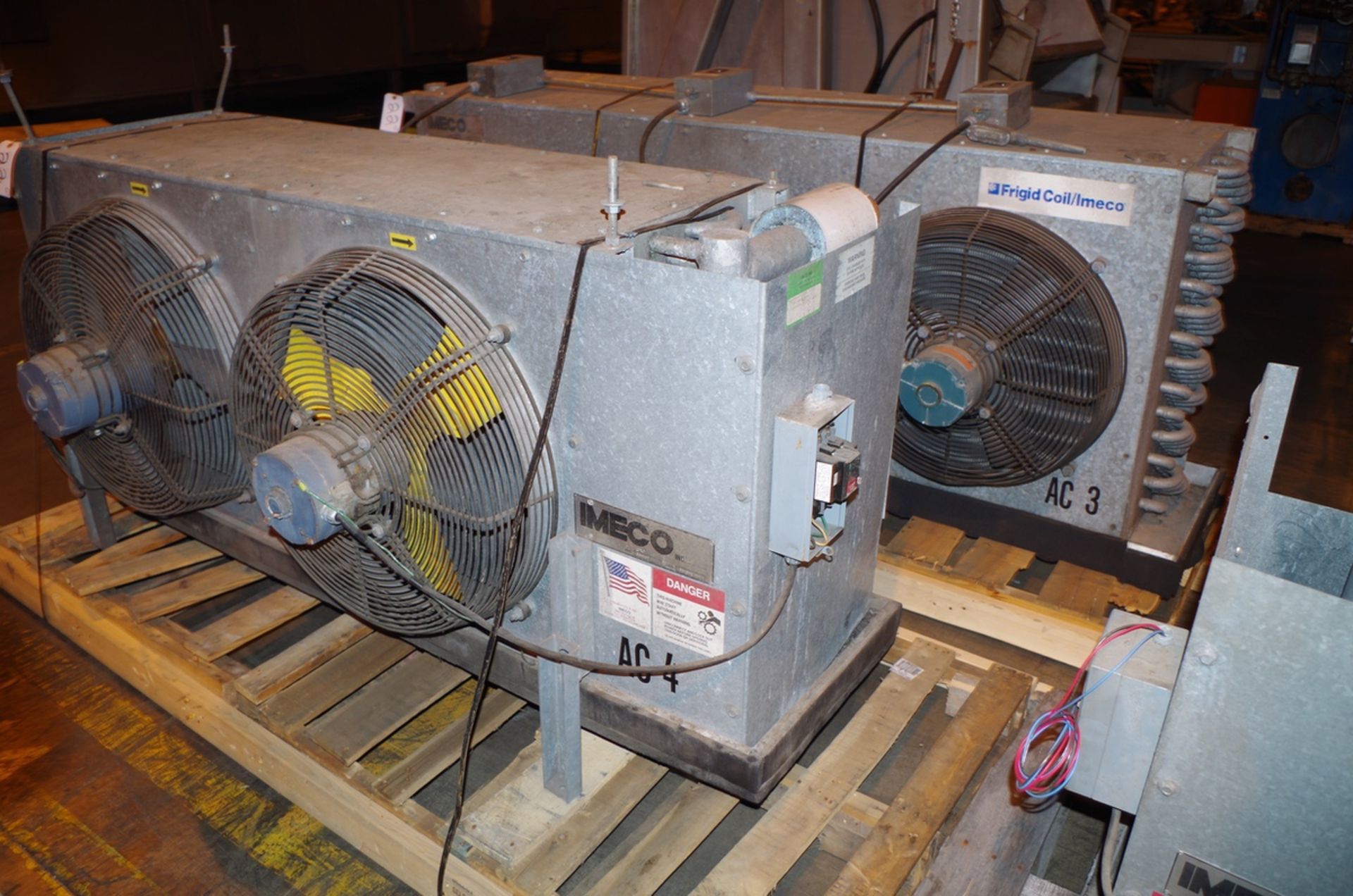 (2) IMECO 2-fan blowers, Model 35-250S, and IMECO 3-fan blower, model 35S-264H | Rig Fee: $200 - Image 2 of 2