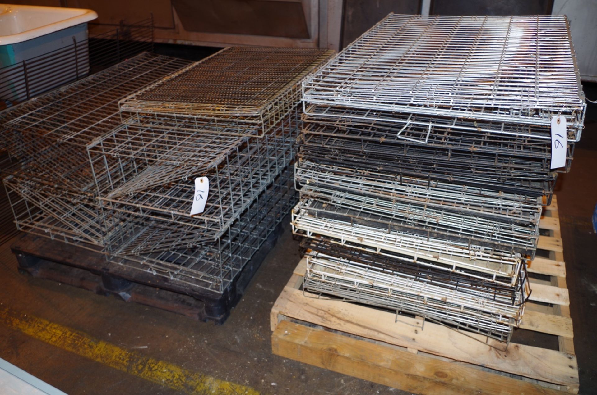 Lot of approx. 20 Wire Dog Crates and Travel Kennels | Rig Fee: $50