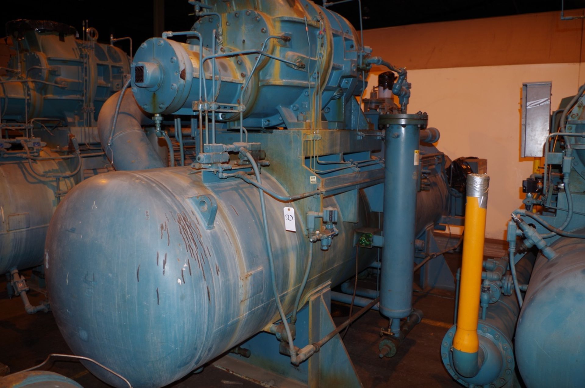 Frick 300HP Rotary Screw Ammonia Compressor, Model RWB II 496B, S/N S0066RFMFTHA003 | Rig Fee: $1000