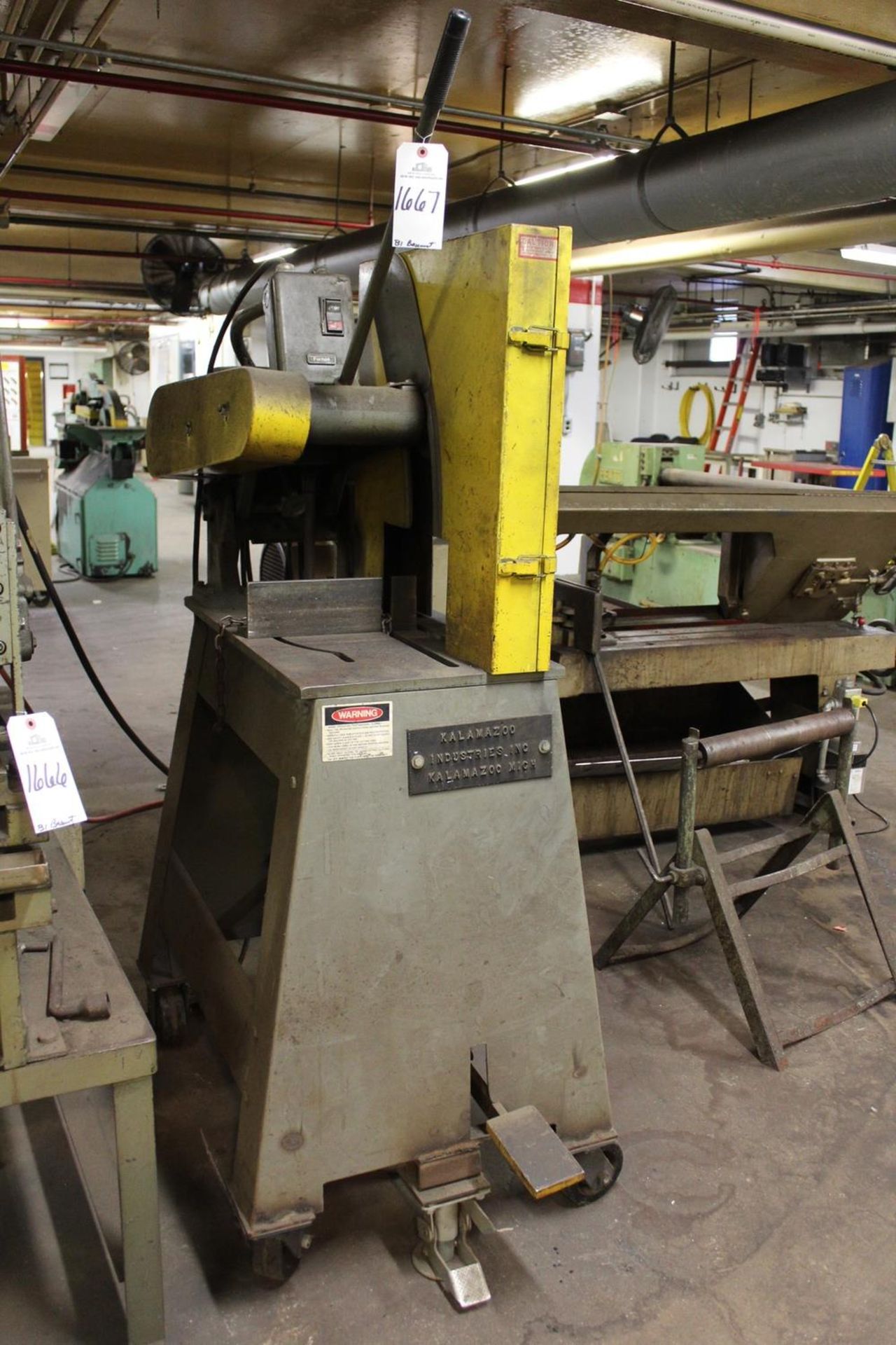 Kalamazoo Abrasive Cut-Off Saw | Rig Fee: $200