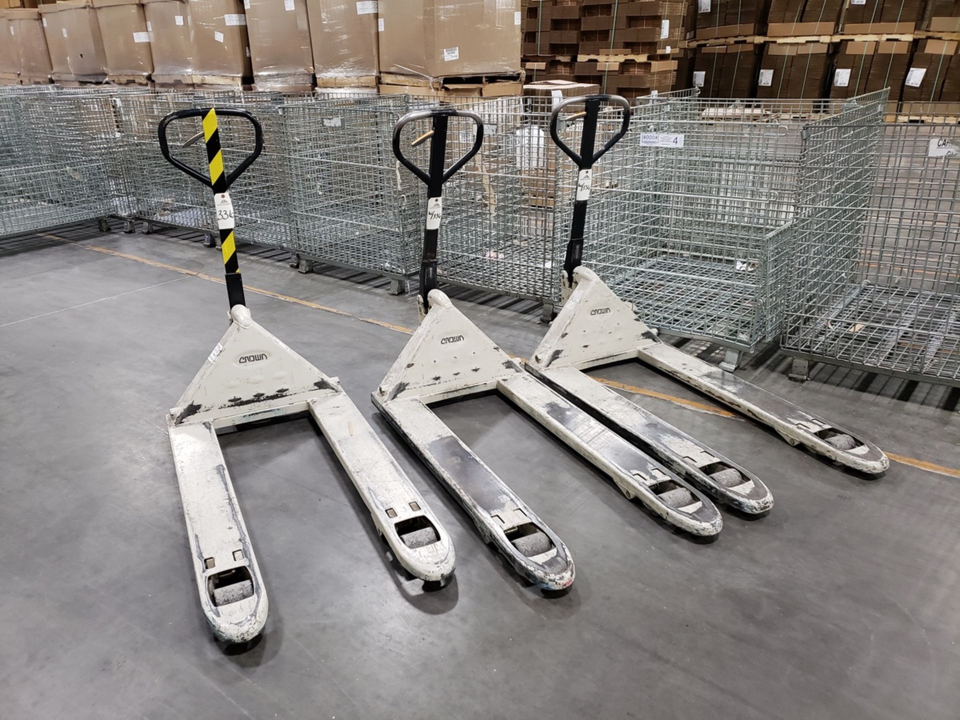 Lot of (3) Pallet Jacks | Rig Fee: $100