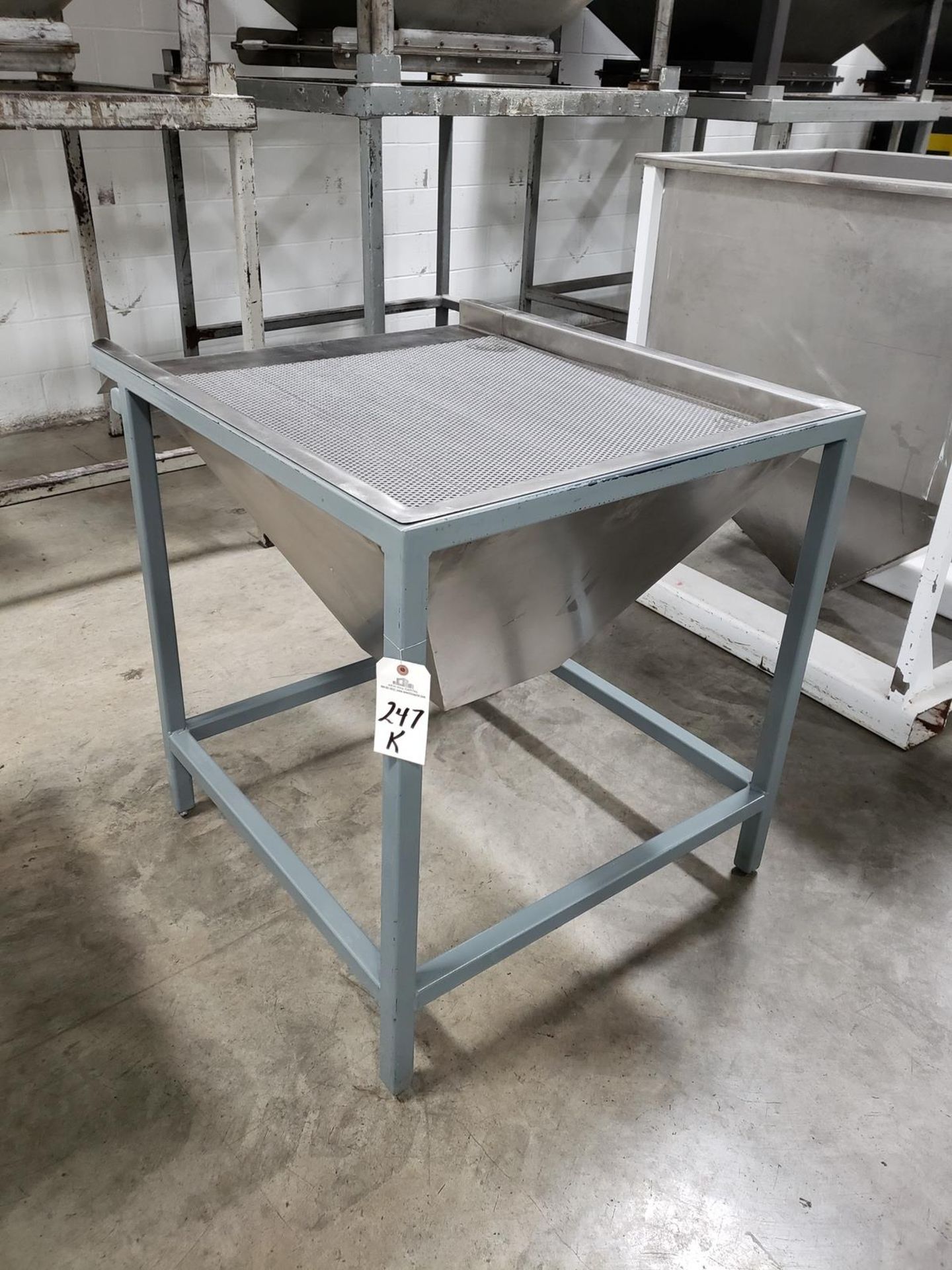 Stainless Steel Screening Bulk Hopper | Rig Fee: $50