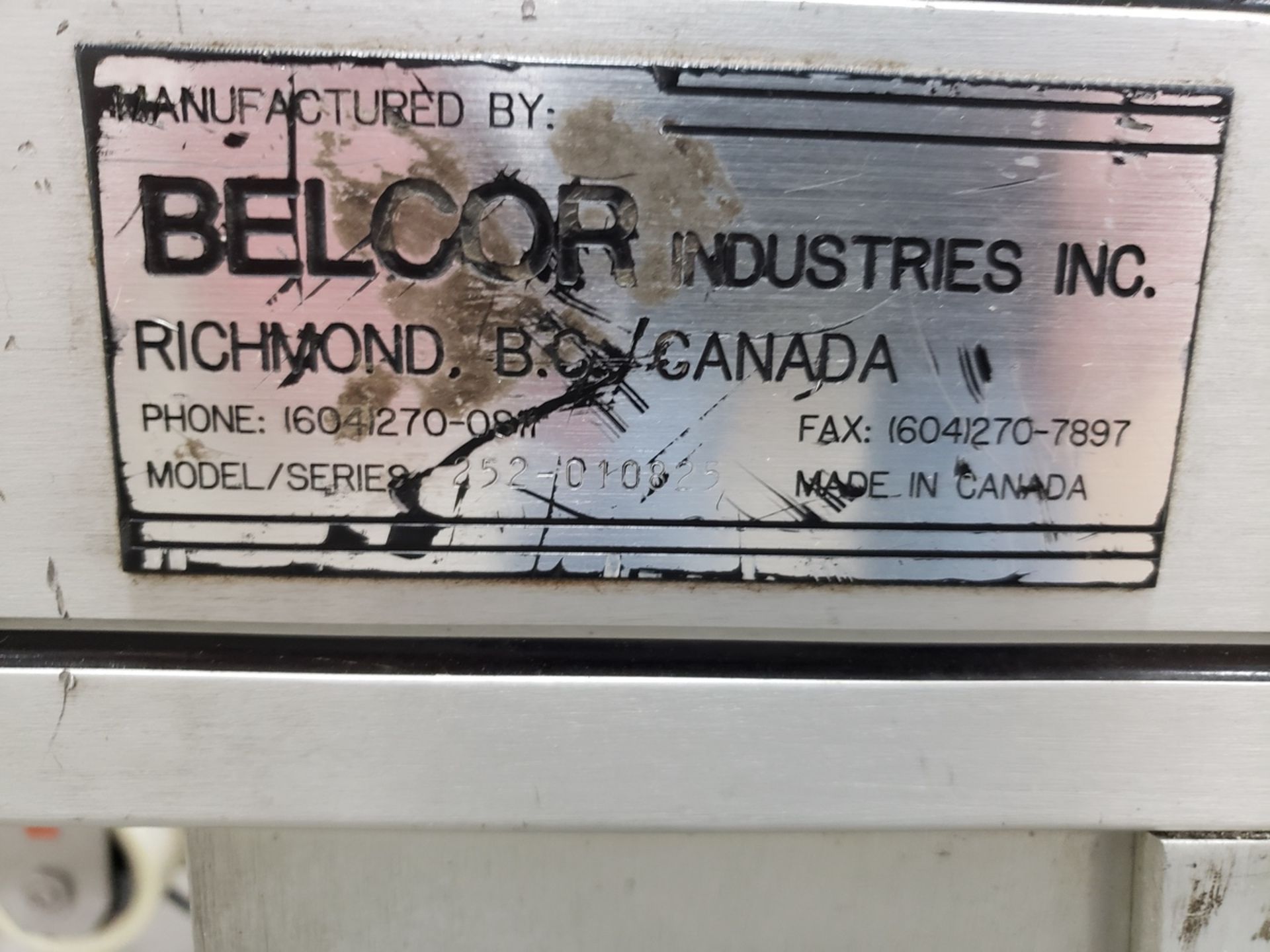 Belcor Model BEL 505 Case Erector, S/N 505-011029, (2001) with Bel 252 Case Seal | Rig Fee: $150 - Image 2 of 3