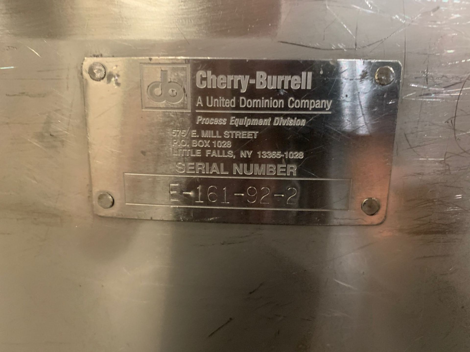 Cherry Burrell Food Grade 200 Gal Stainless Steel Dish Bottom Single Wall - Loc: MI | Rig Fee: $75 - Image 2 of 5