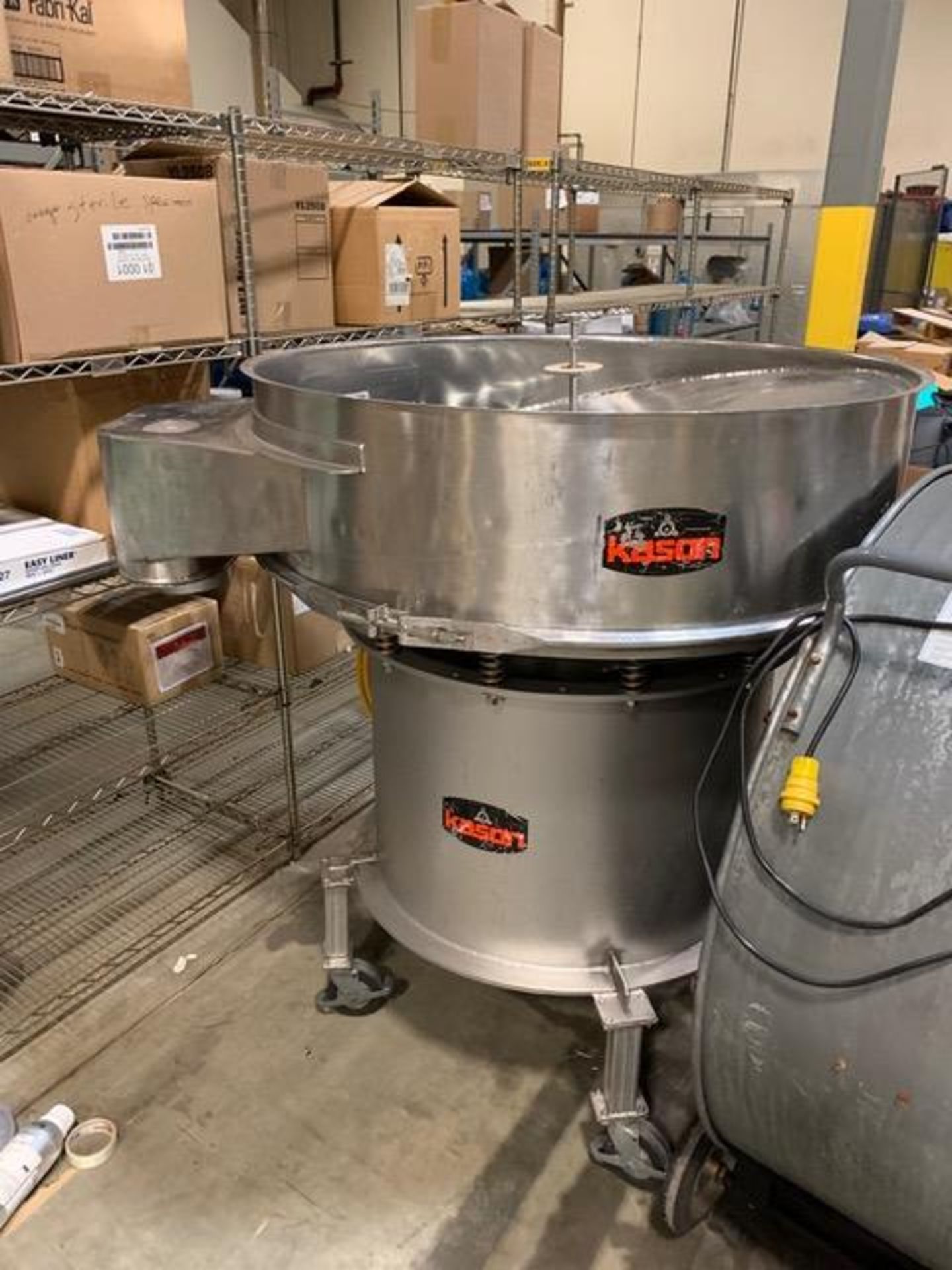 Kason Stainless Steel Vibratory Sifter - Loc: NJ | Rig Fee: $125