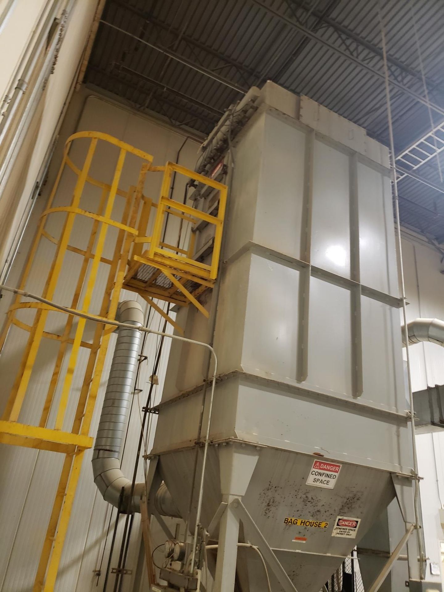 Air Pulse Bag House/Dust Collector, W/ 20 HP Blower - Loc: NJ | Rig Fee: $1500 - Image 2 of 4