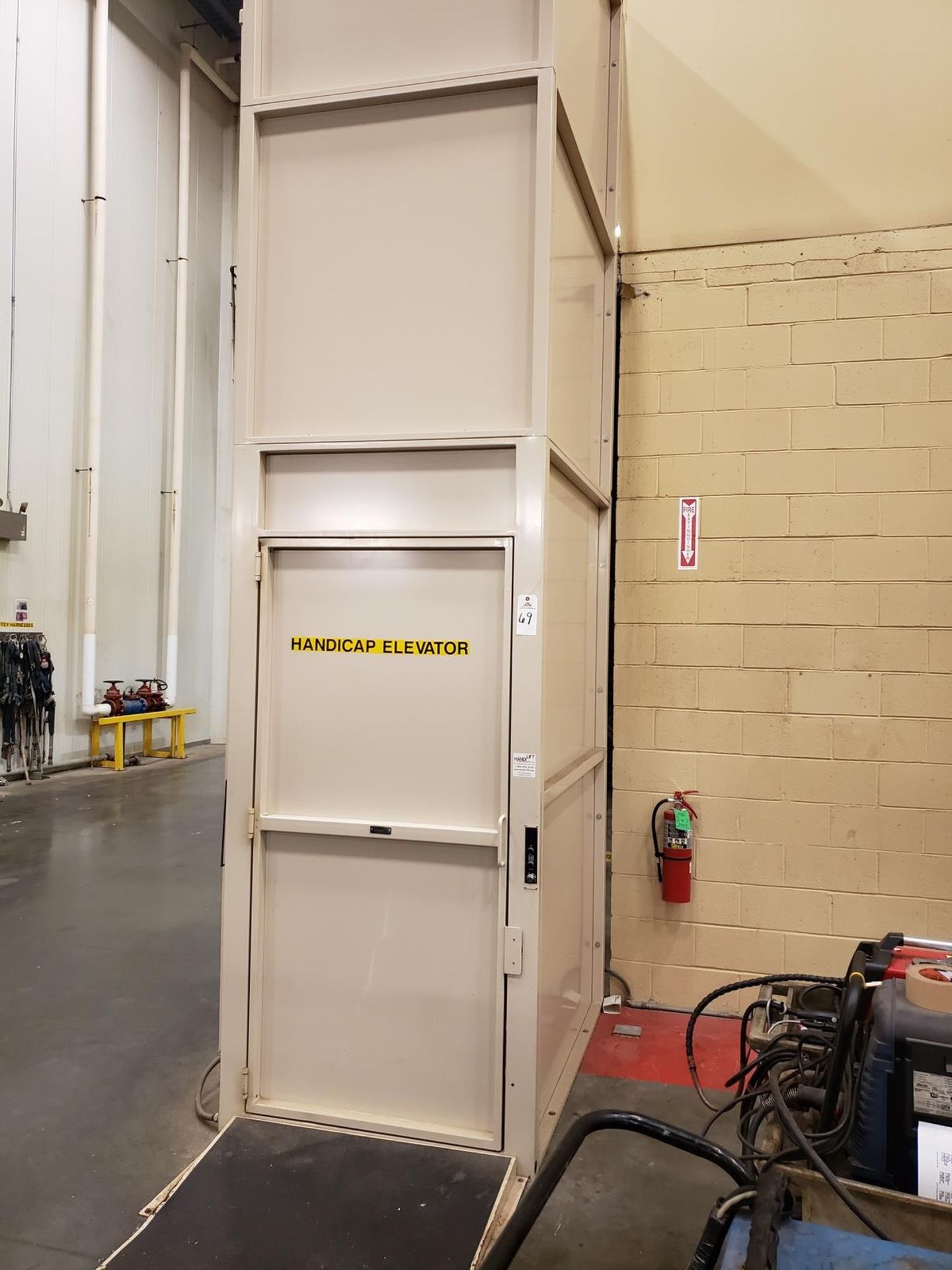 Porch-Lift 750 Lb. X 12' Handicap Elevator - Loc: NJ | Rig Fee: $1000