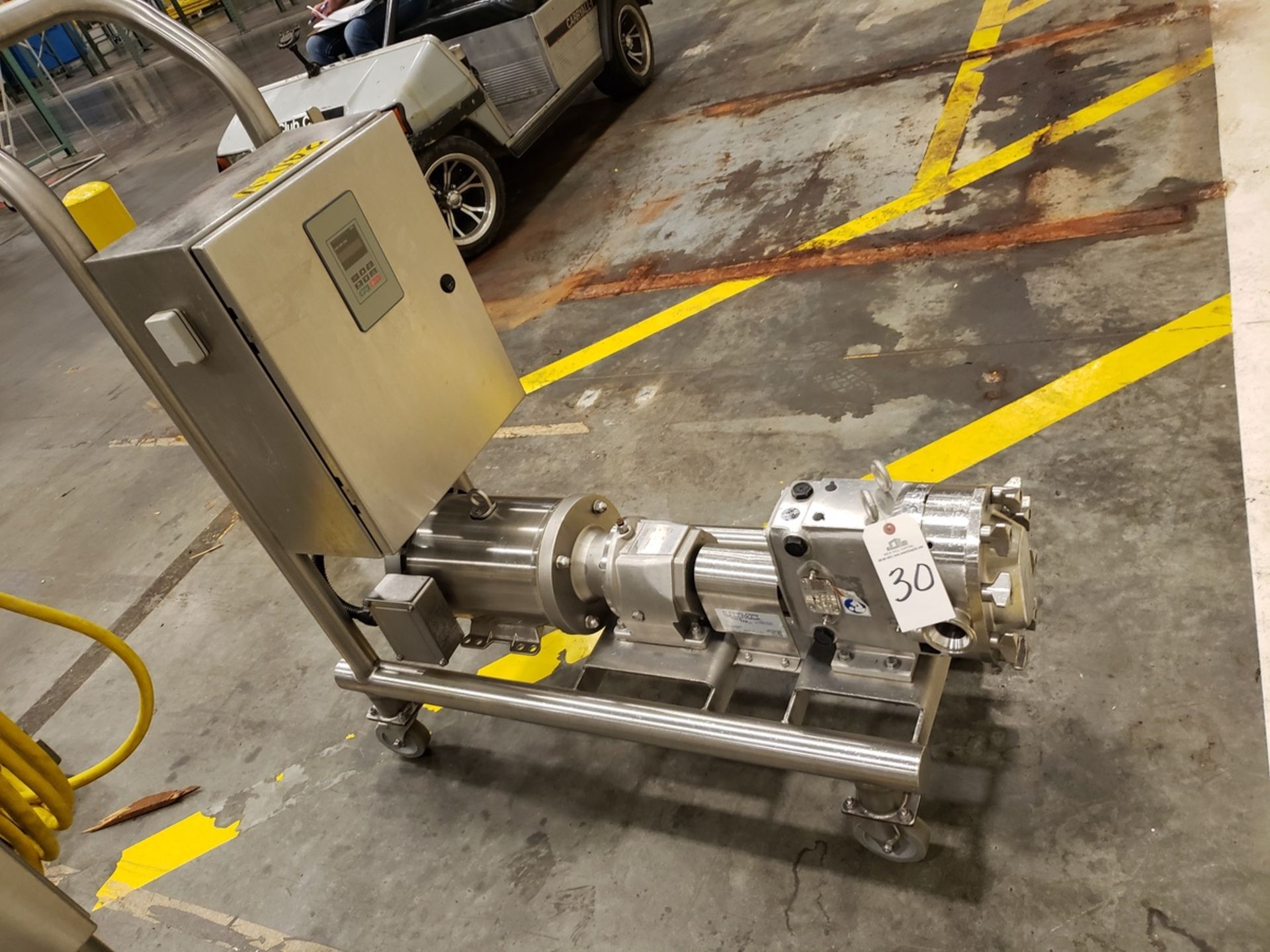 SPX Positive Displacement Pump Skid, M# 030 U2, S/N 1000003179238 - Loc: NJ | Rig Fee: $50