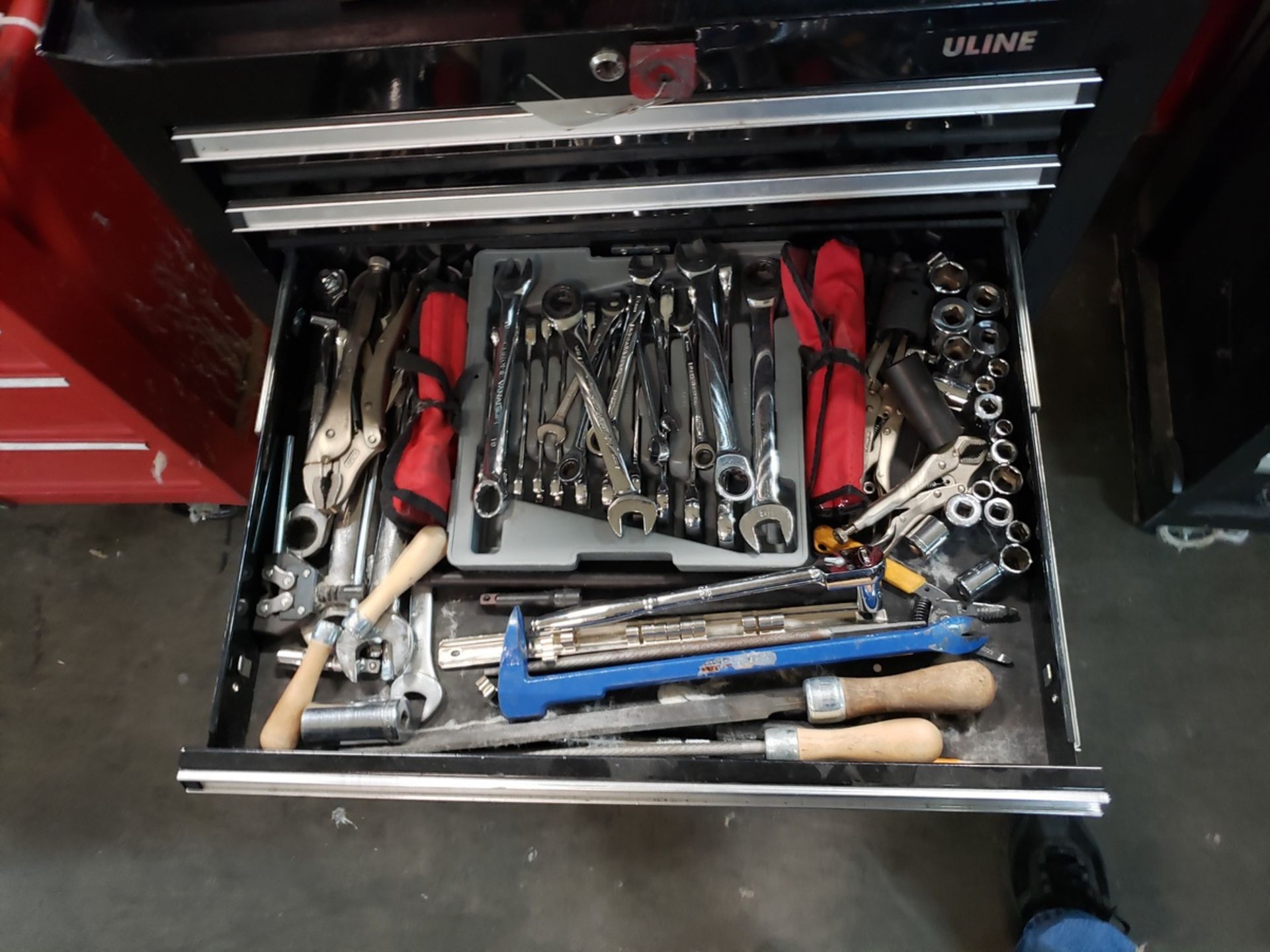 Husky Top & Uline Bottom Tool Chests, W/ Contents, (See Additional Pictures) Rig Fee: $25 - Image 8 of 11