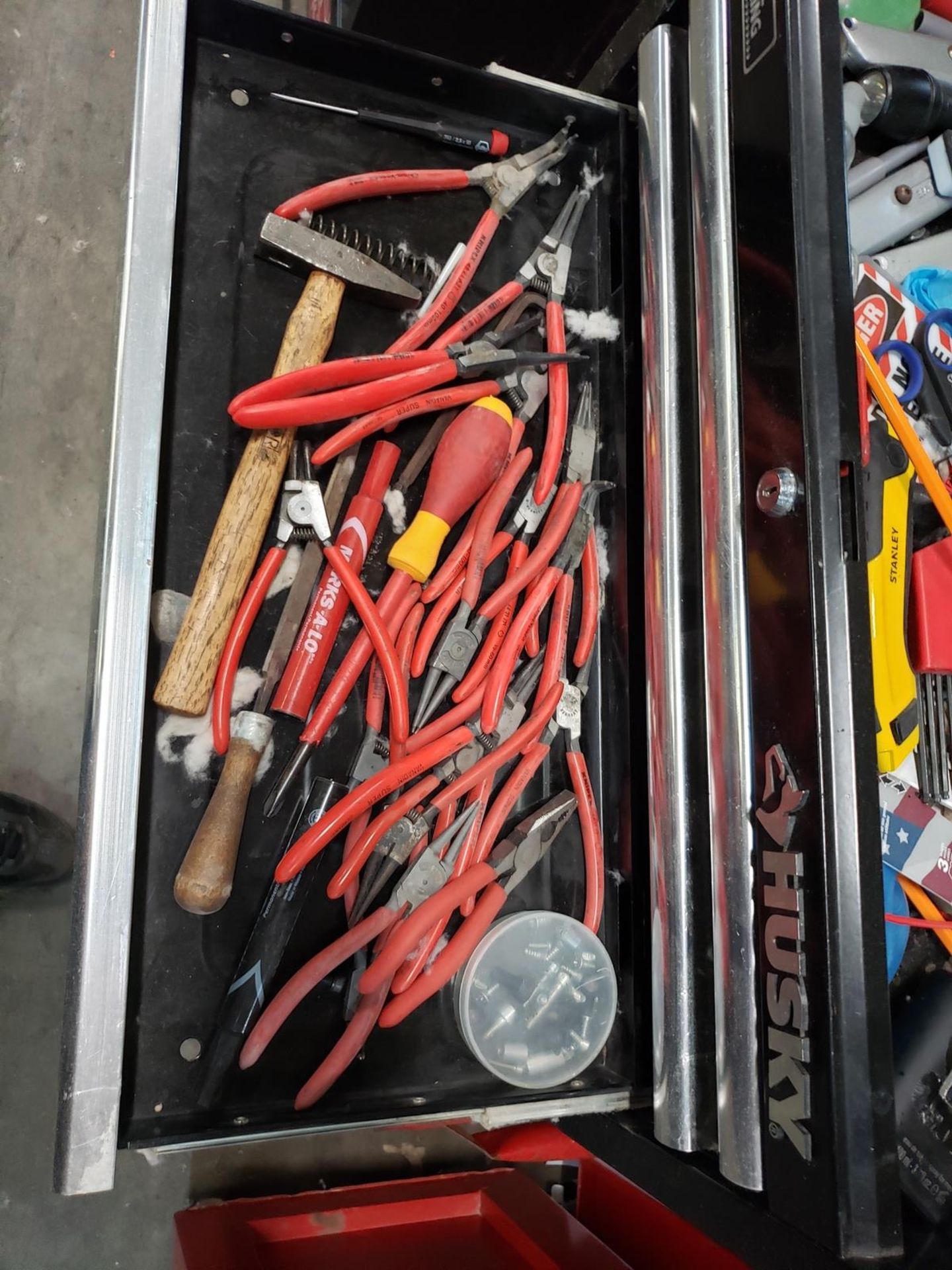 Husky Top & Craftsman Bottom Tool Chests, W/ Contents, (See Additional Pictures) Rig Fee: $25 - Image 4 of 10