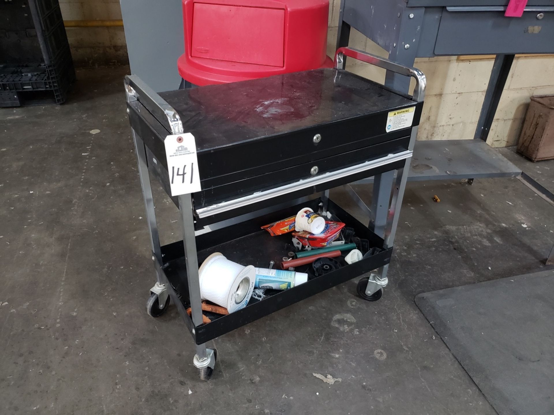 Shop Cart, W/ Hand Tools Rig Fee: $25