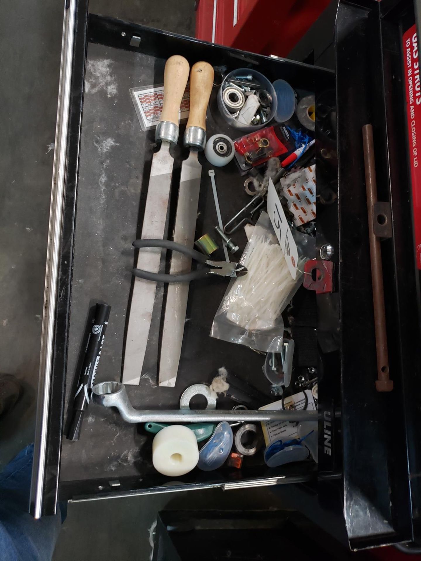 Husky Top & Uline Bottom Tool Chests, W/ Contents, (See Additional Pictures) Rig Fee: $25 - Image 6 of 11