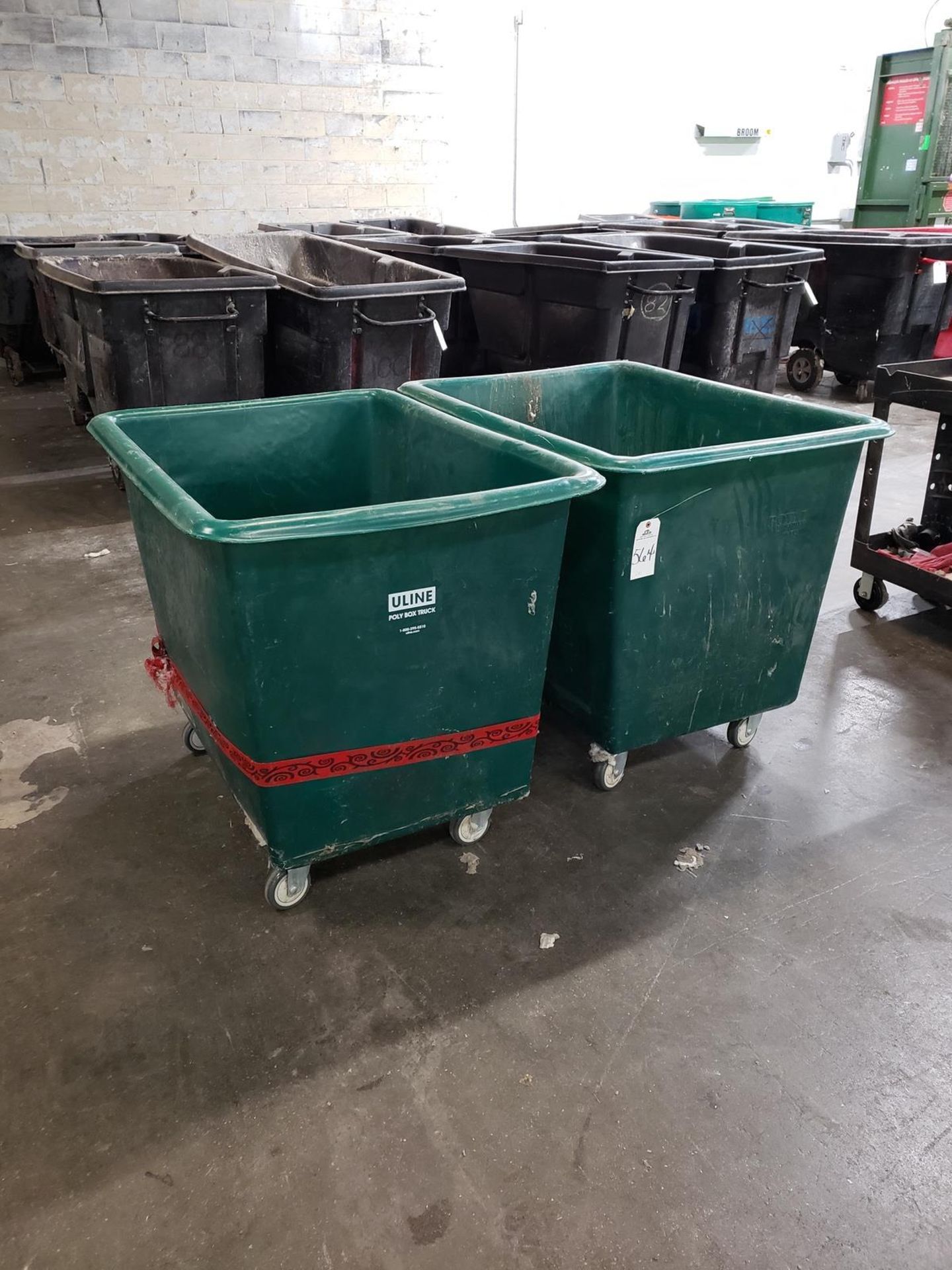 Lot of (2) Utility Carts Rig Fee: $25