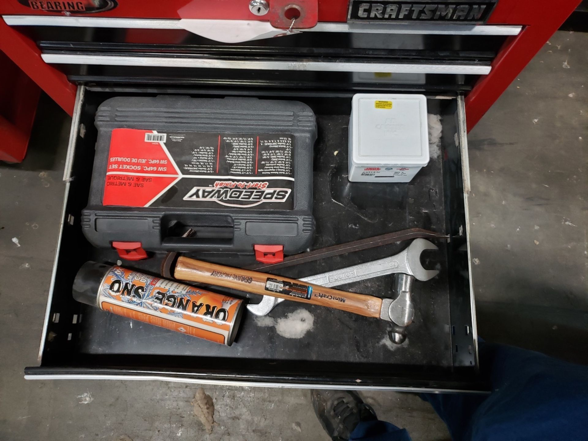 Craftsman Top & Bottom Tool Chests, W/ Contents, (See Additional Pictures) Rig Fee: $25 - Image 5 of 7