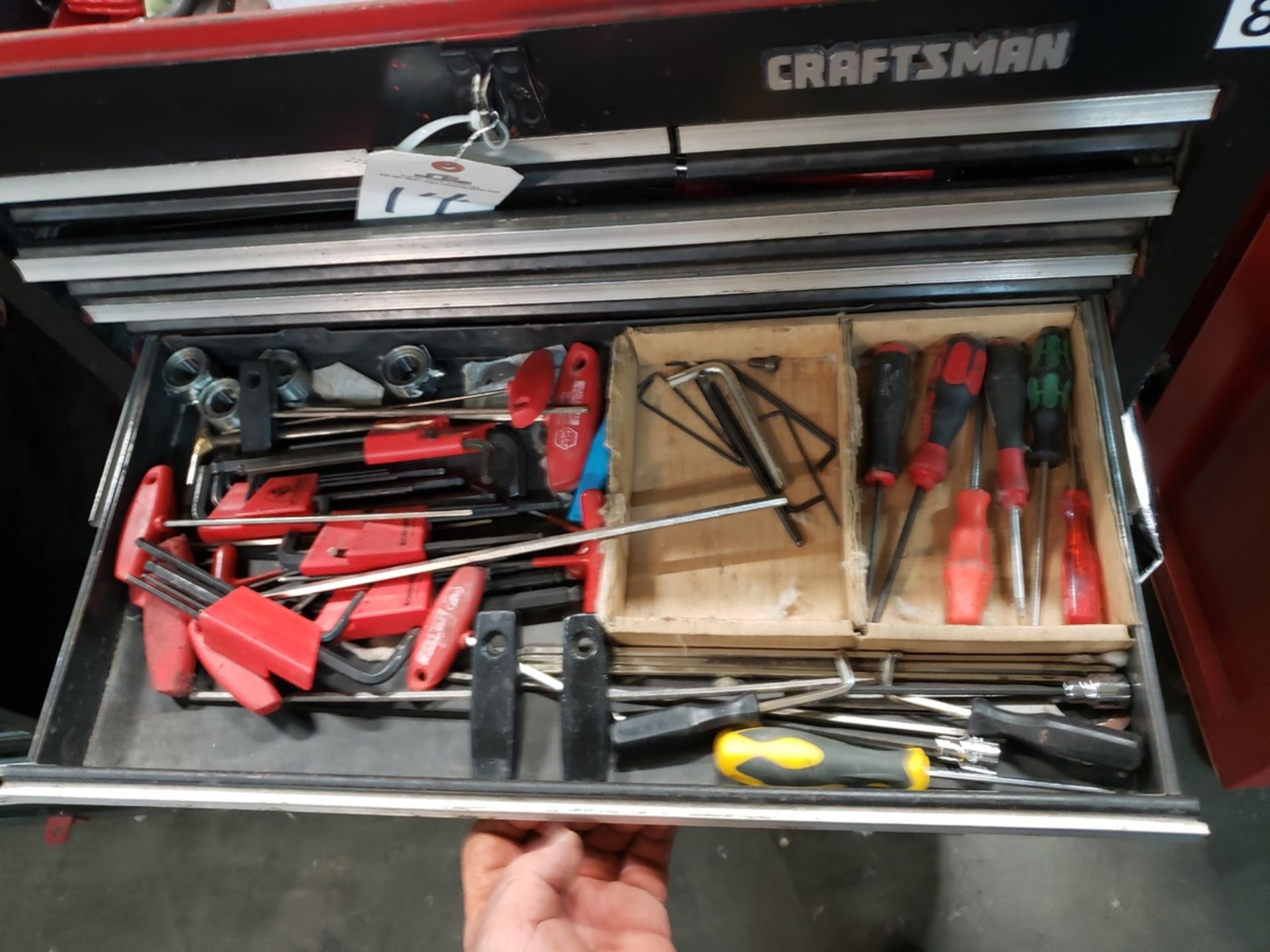 Craftsman Top & Uline Bottom Tool Chests, W/ Contents, (See Additional Pictures) Rig Fee: $25 - Image 5 of 13
