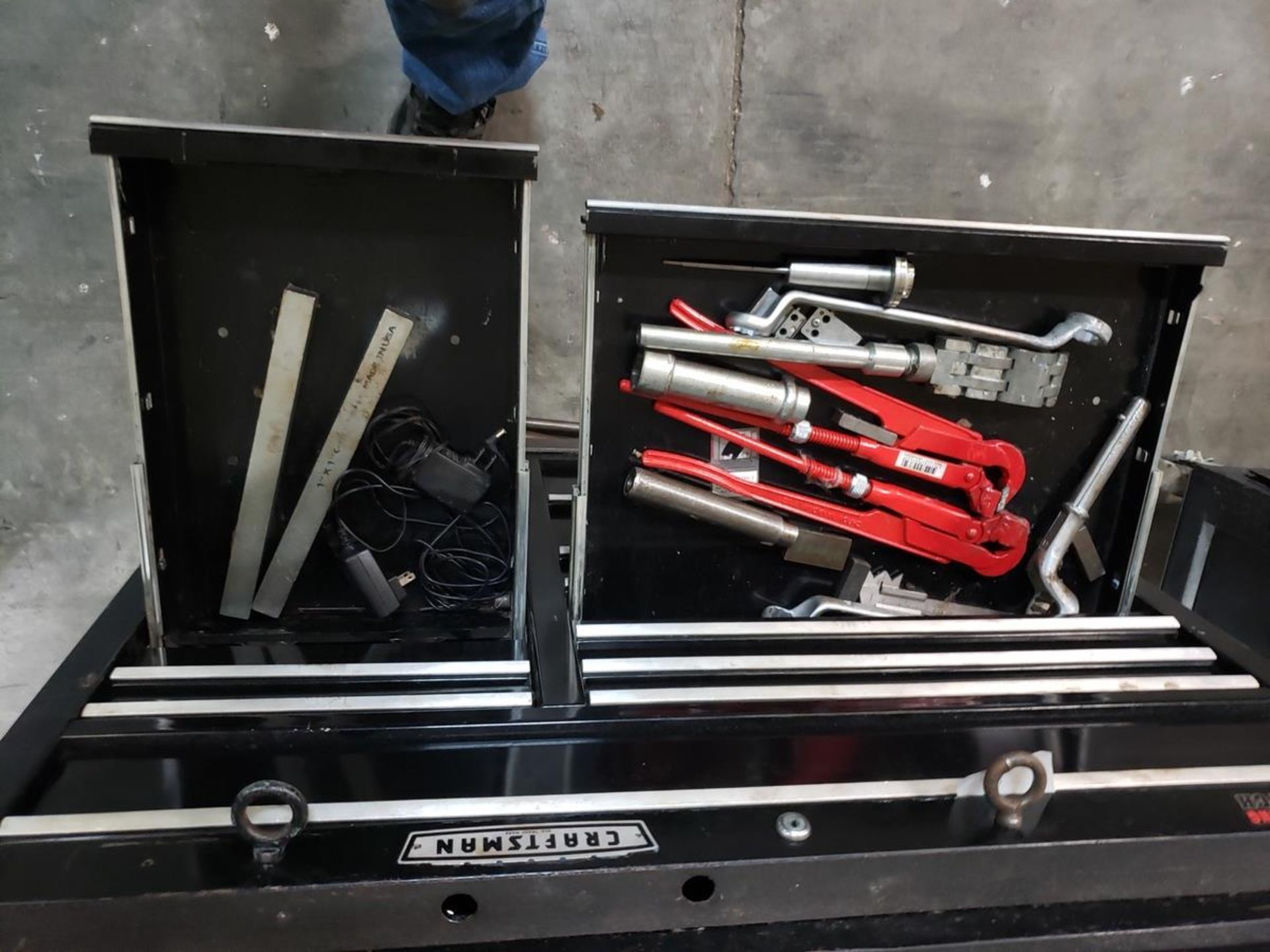 Craftsman Top & Bottom Tool Chests, W/ Contents, (See Additional Pictures) Rig Fee: $50 - Image 11 of 14