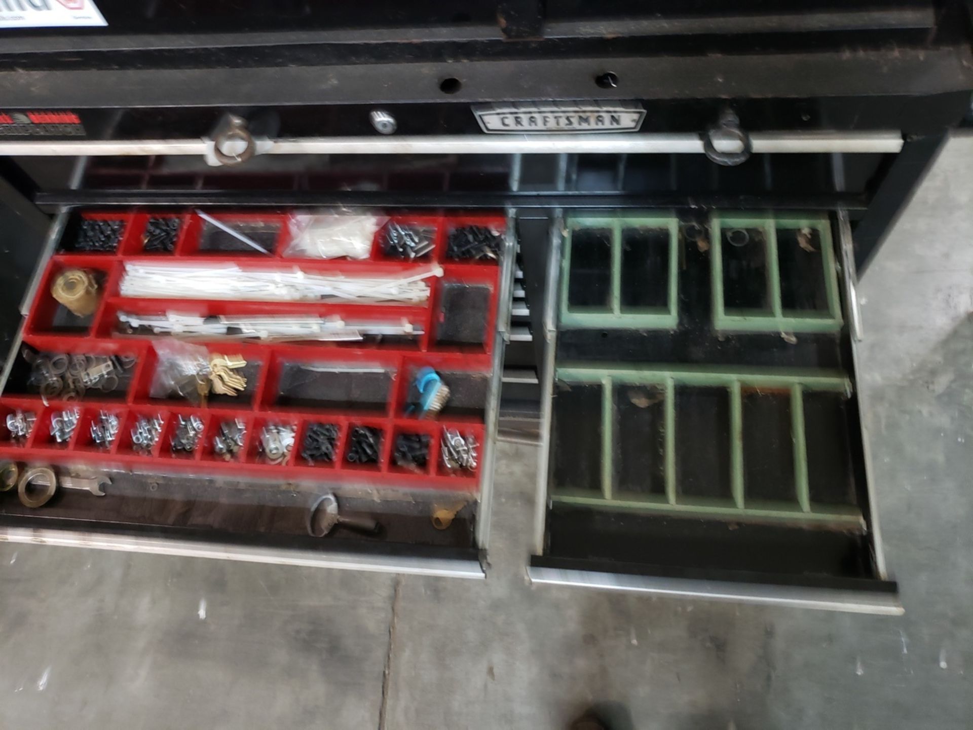 Craftsman Top & Bottom Tool Chests, W/ Contents, (See Additional Pictures) Rig Fee: $50 - Image 8 of 14