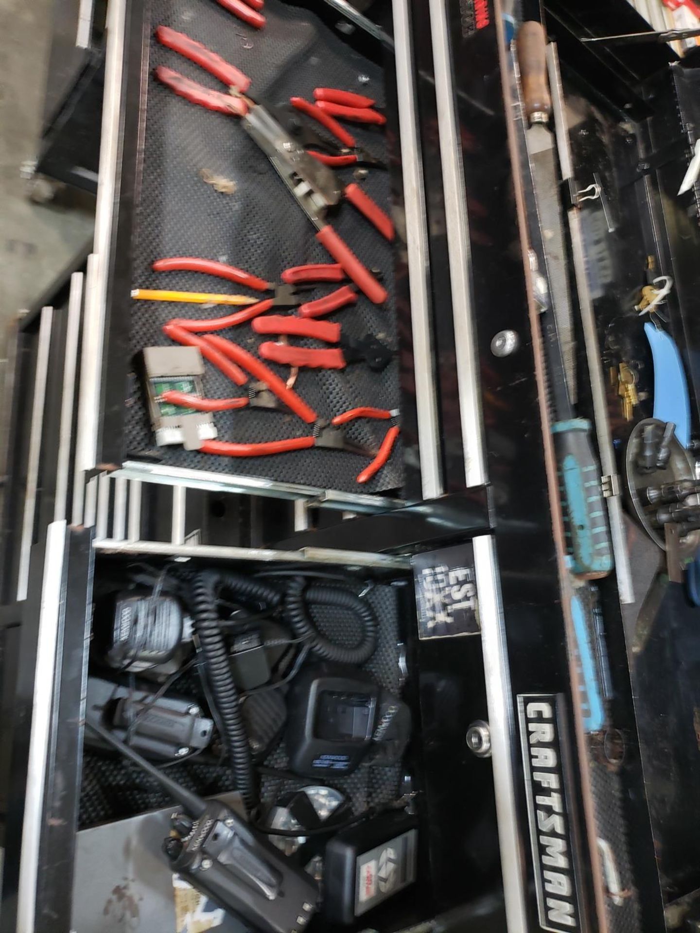 Craftsman Top & Bottom Tool Chests, W/ Contents, (See Additional Pictures) Rig Fee: $50 - Image 4 of 14