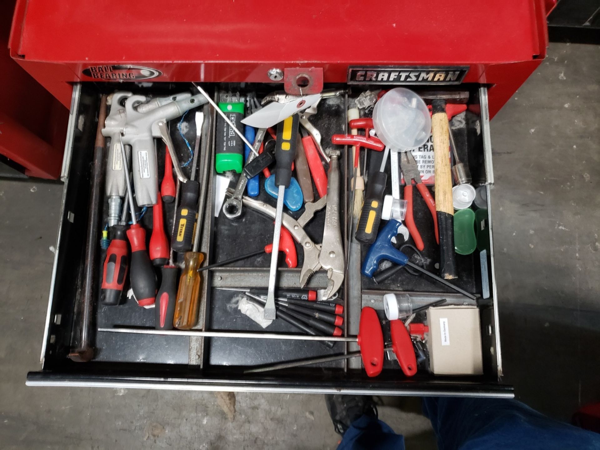 Craftsman Top & Bottom Tool Chests, W/ Contents, (See Additional Pictures) Rig Fee: $25 - Image 3 of 7