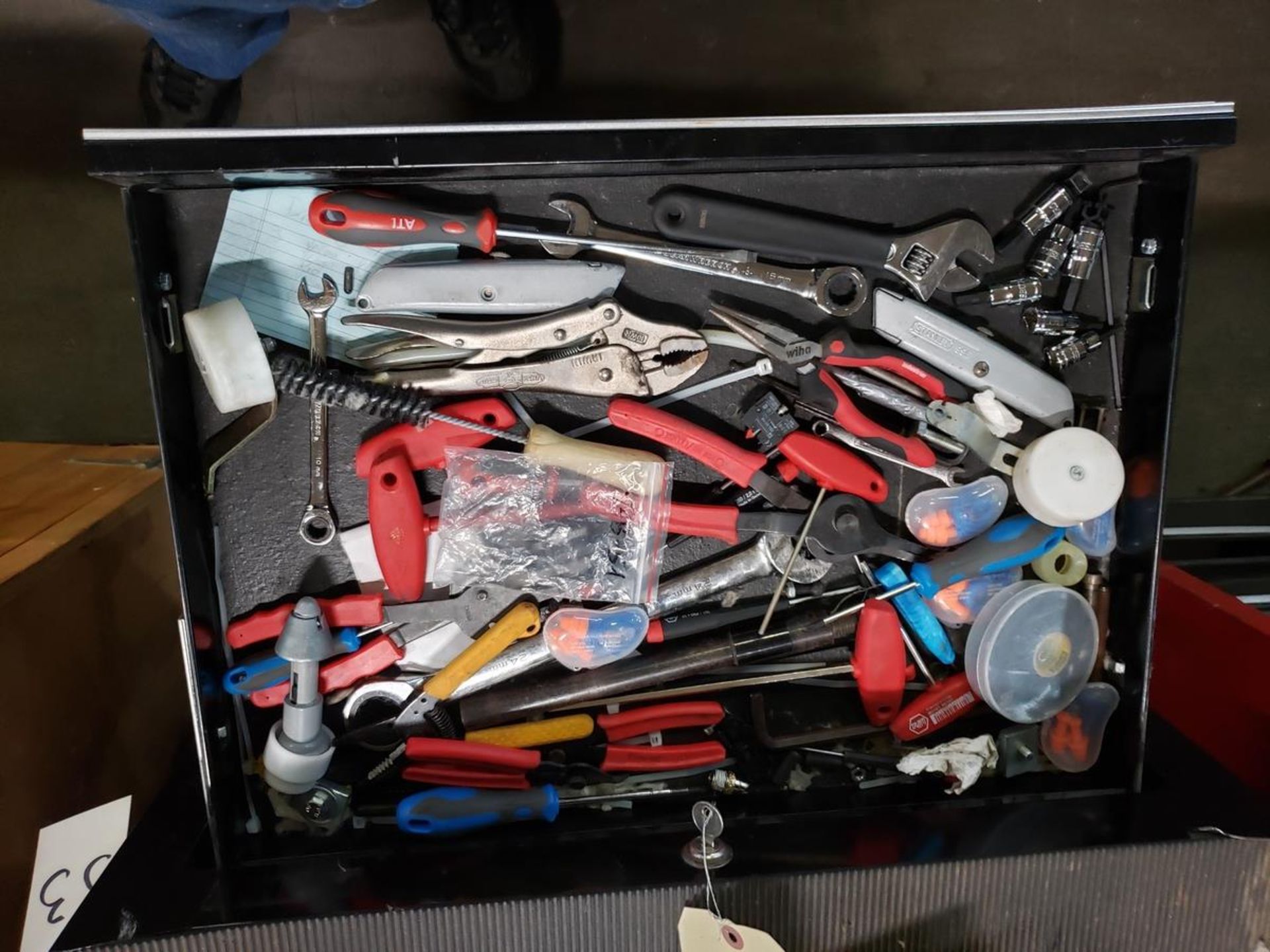 Uline Bottom Tool Chest, W/ Contents, (See Additional Pictures) Rig Fee: $25 - Image 2 of 6