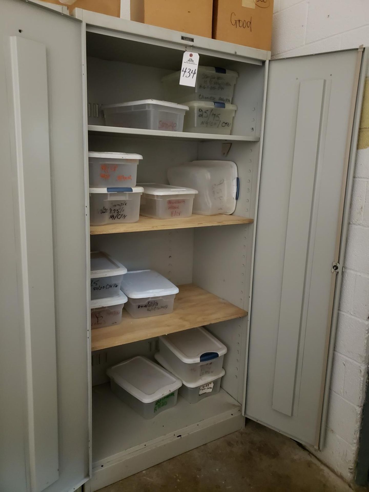 Two Door Storage Cabinet Rig Fee: $25