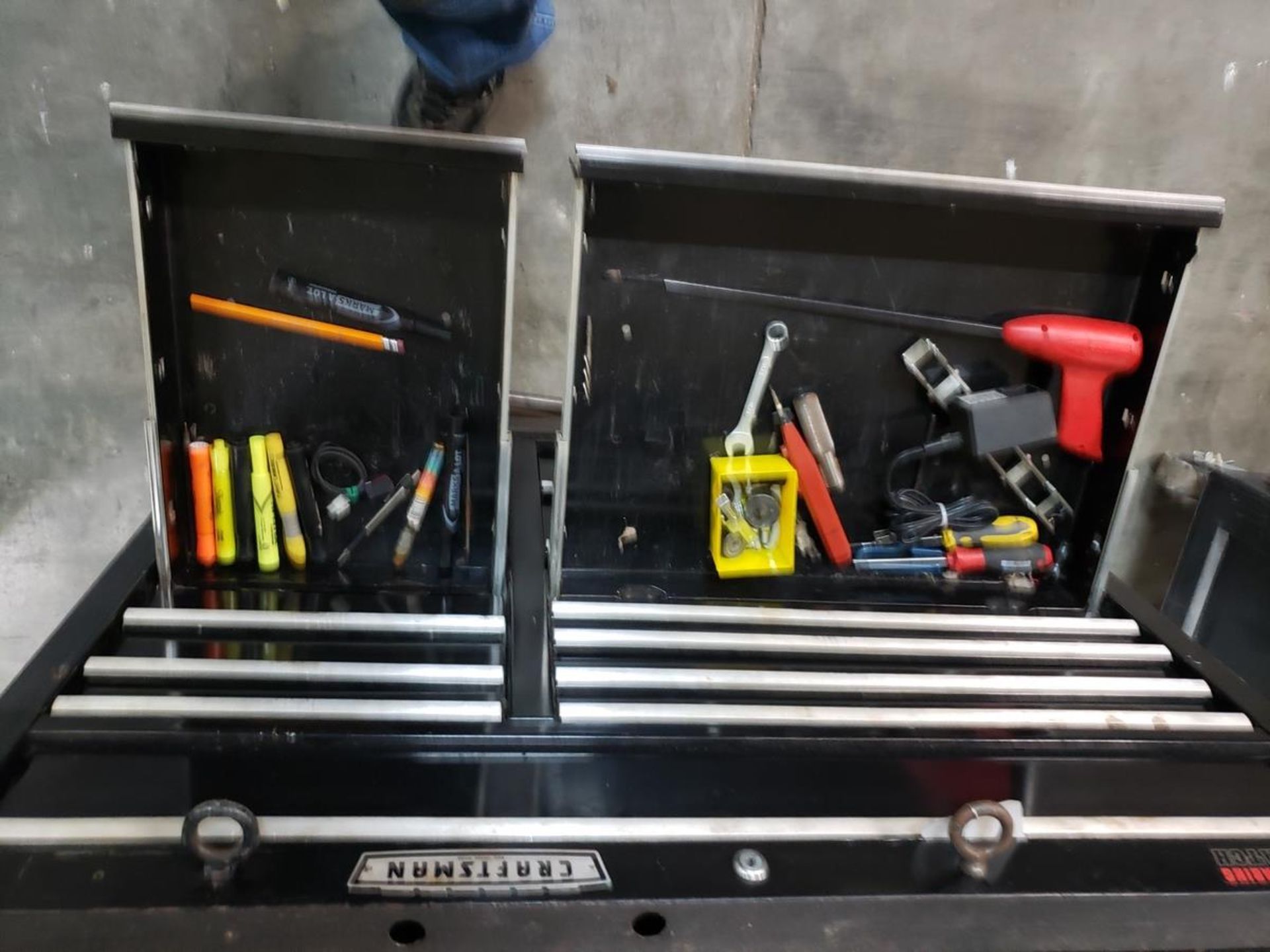 Craftsman Top & Bottom Tool Chests, W/ Contents, (See Additional Pictures) Rig Fee: $50 - Image 12 of 14