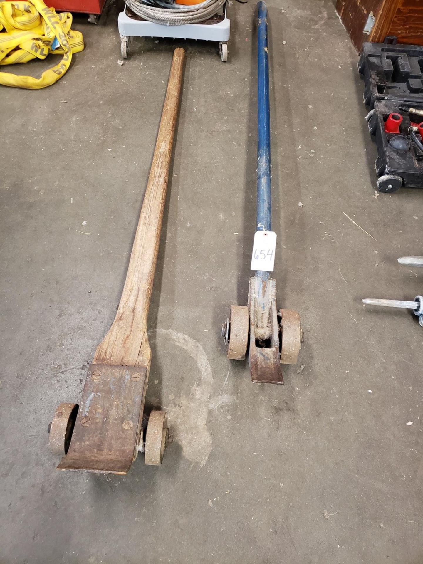 Lot of (2) Machinery Moving Mules Rig Fee: $10