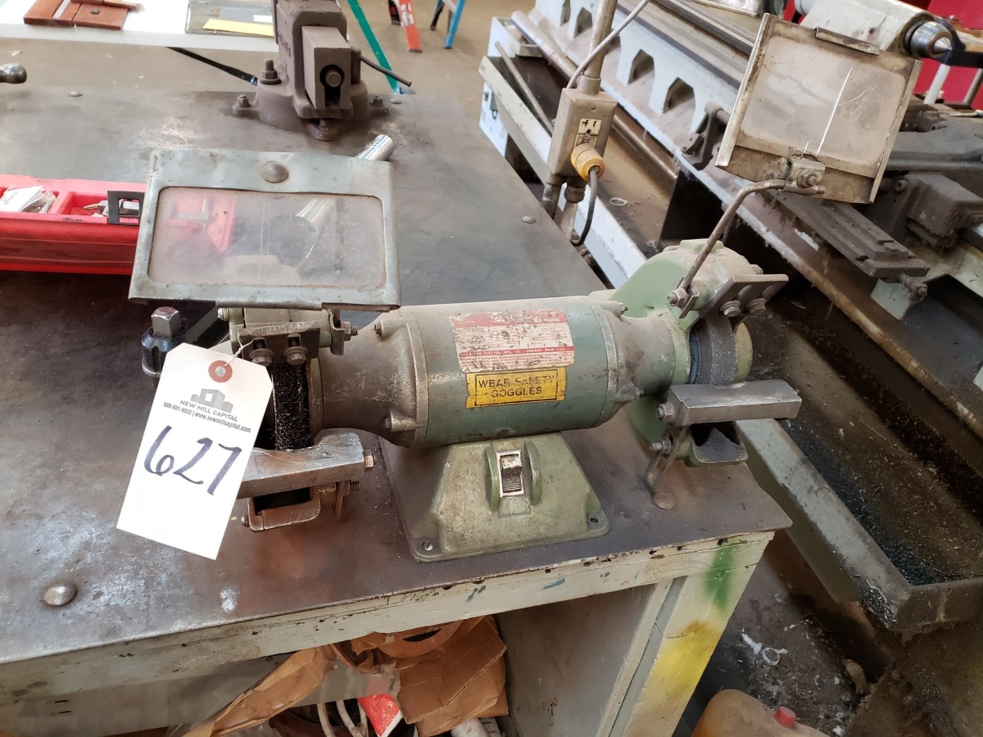 Dual End Bench Grinder Rig Fee: $25